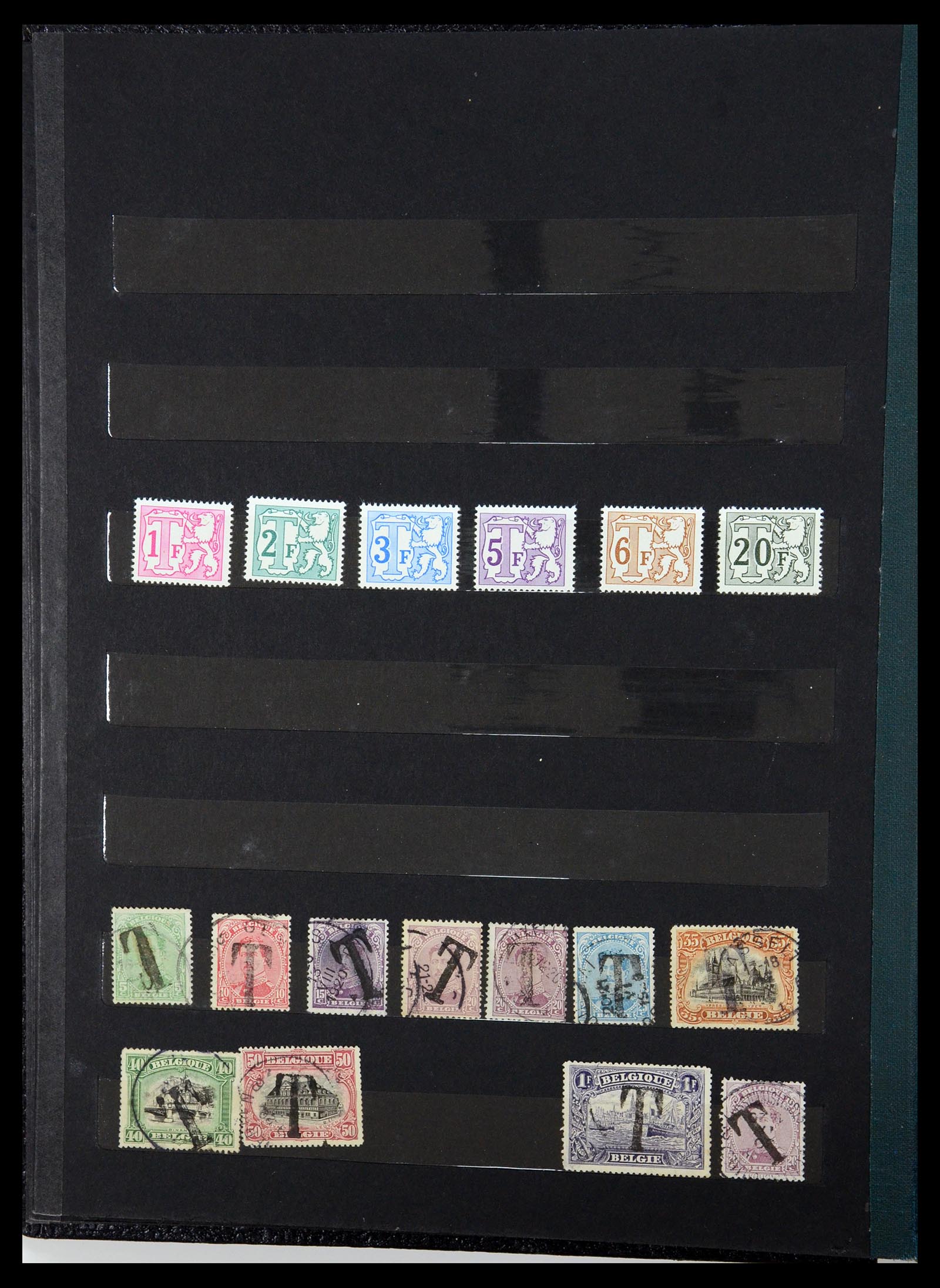 35847 055 - Stamp Collection 35847 Belgium 1849-1974.