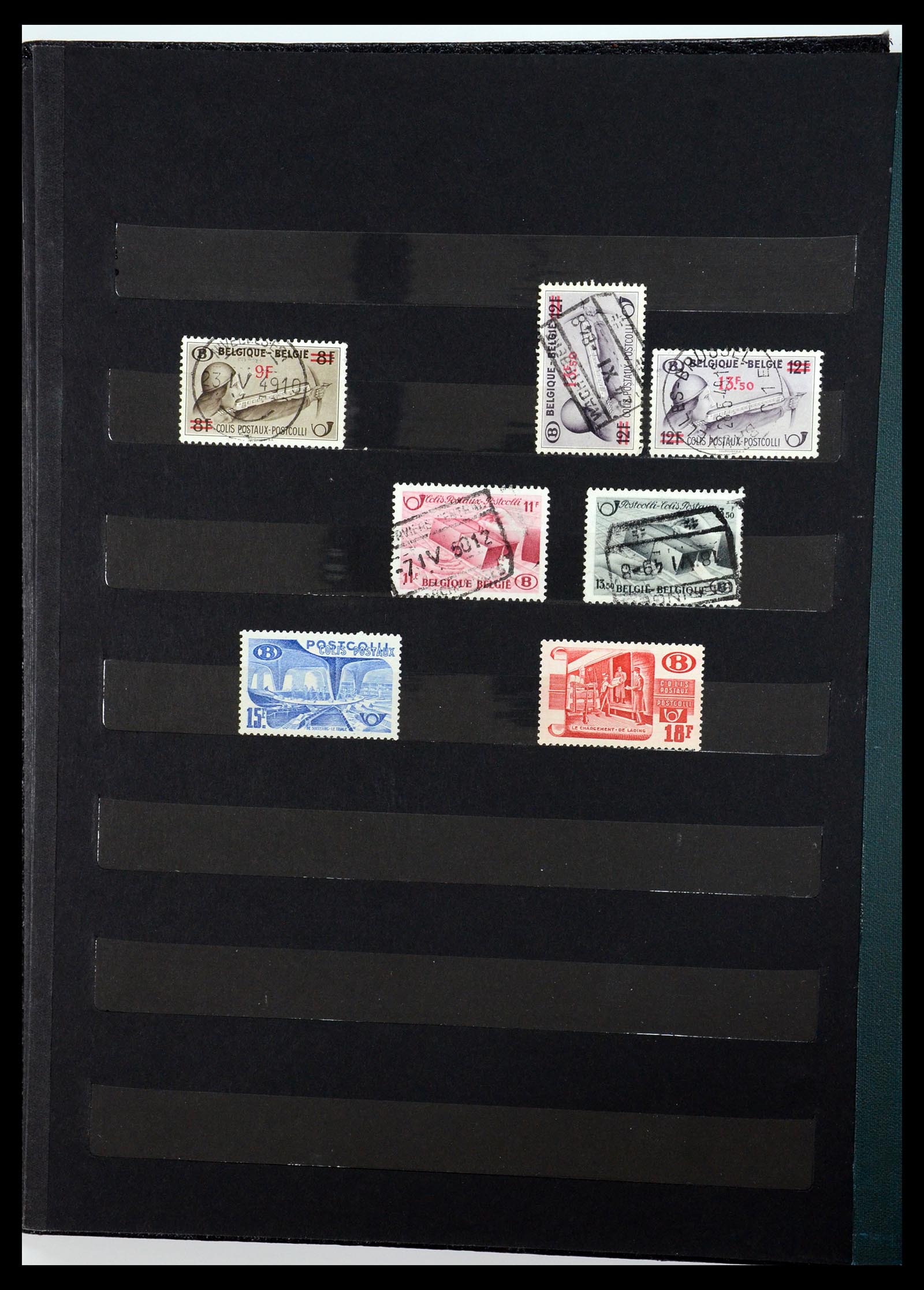35847 057 - Stamp Collection 35847 Belgium 1849-1974.