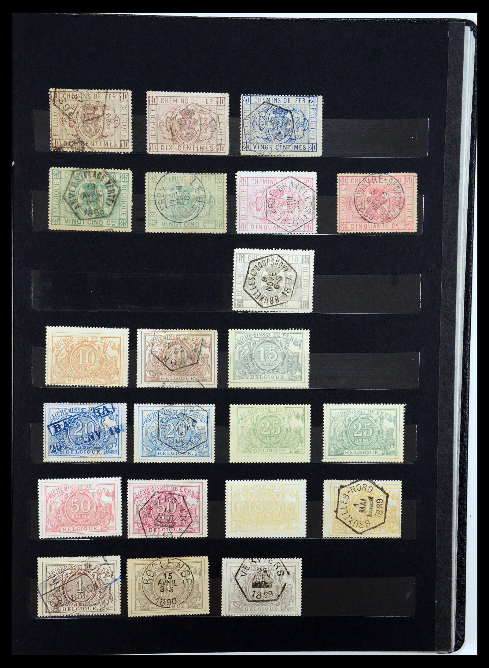 35847 062 - Stamp Collection 35847 Belgium 1849-1974.