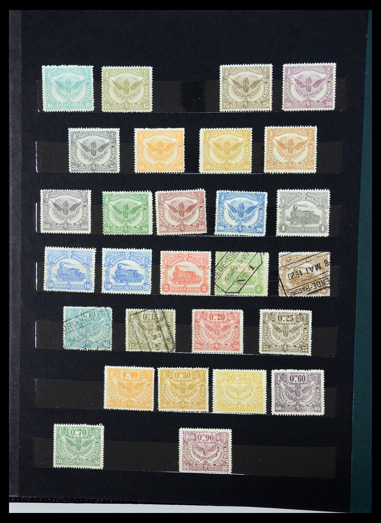 35847 066 - Stamp Collection 35847 Belgium 1849-1974.