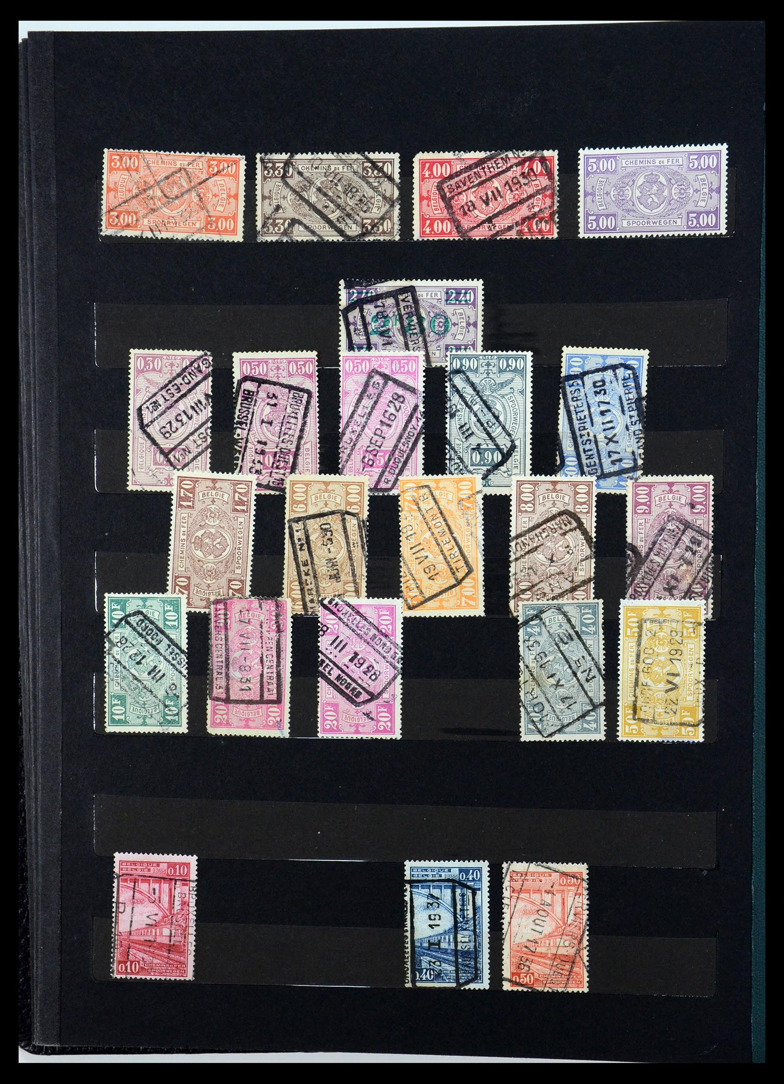 35847 069 - Stamp Collection 35847 Belgium 1849-1974.