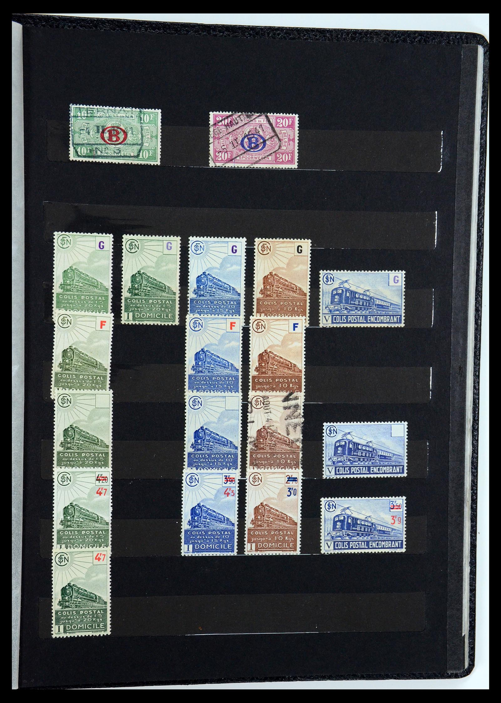 35847 072 - Stamp Collection 35847 Belgium 1849-1974.