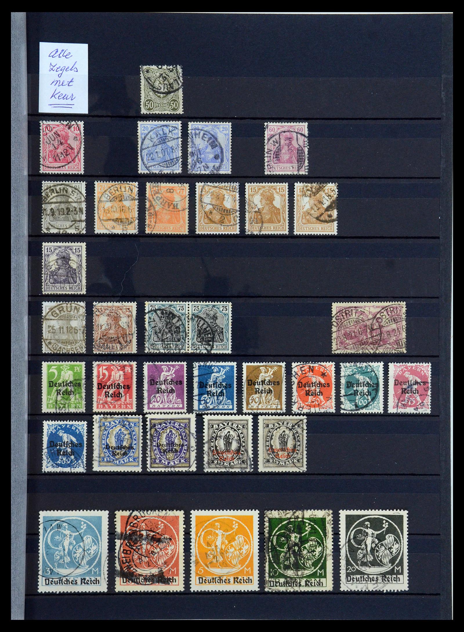 35849 001 - Stamp Collection 35849 German Reich 1885-1942.