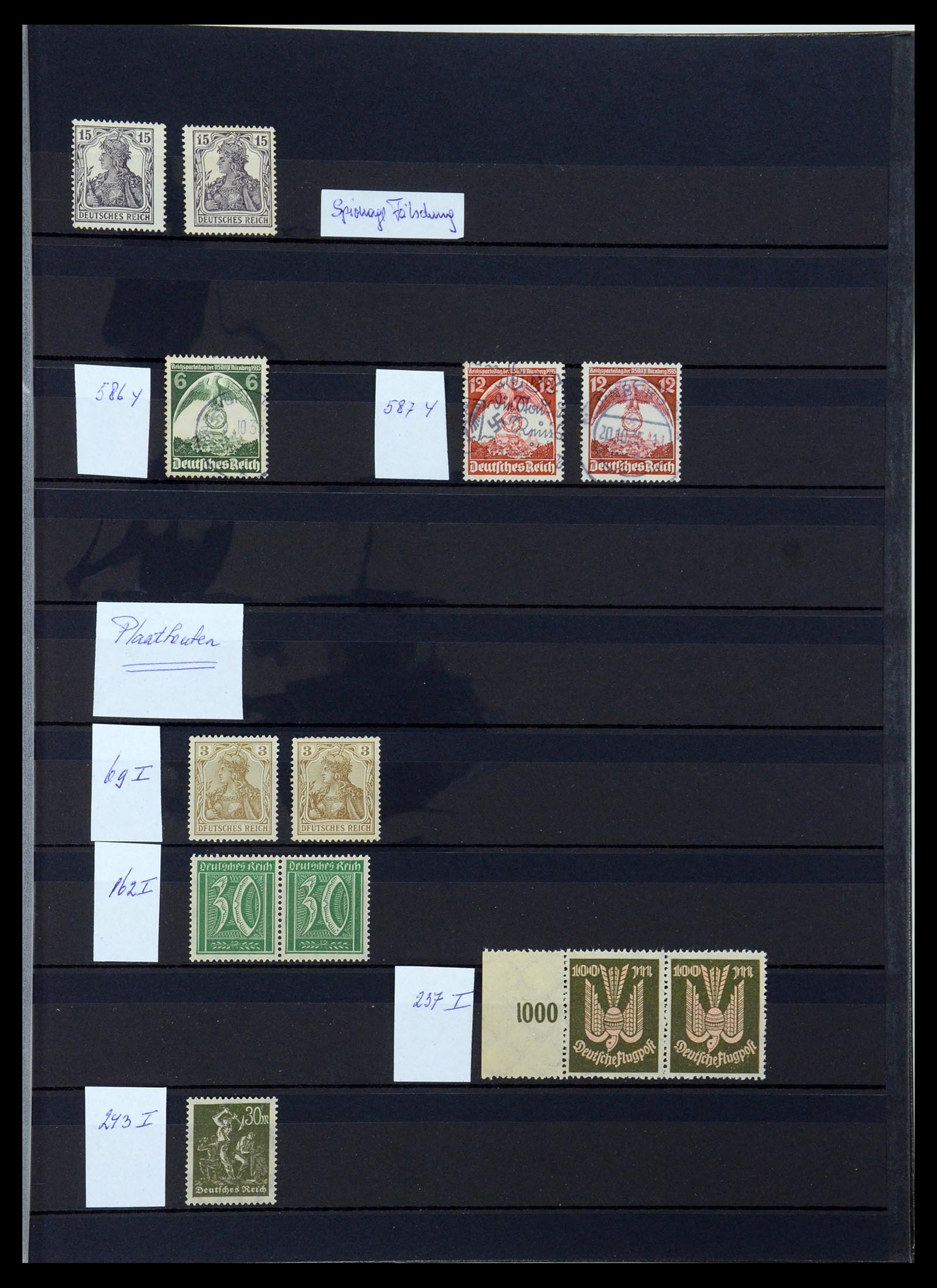 35849 007 - Stamp Collection 35849 German Reich 1885-1942.