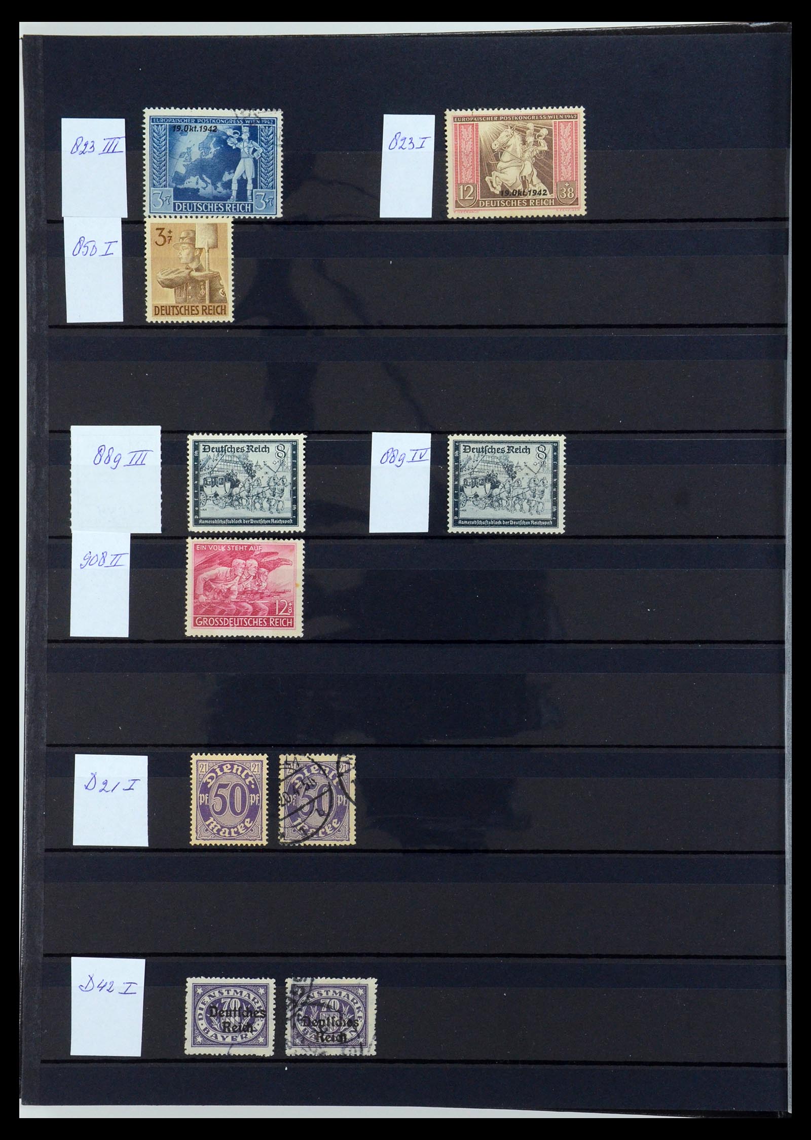 35849 010 - Stamp Collection 35849 German Reich 1885-1942.