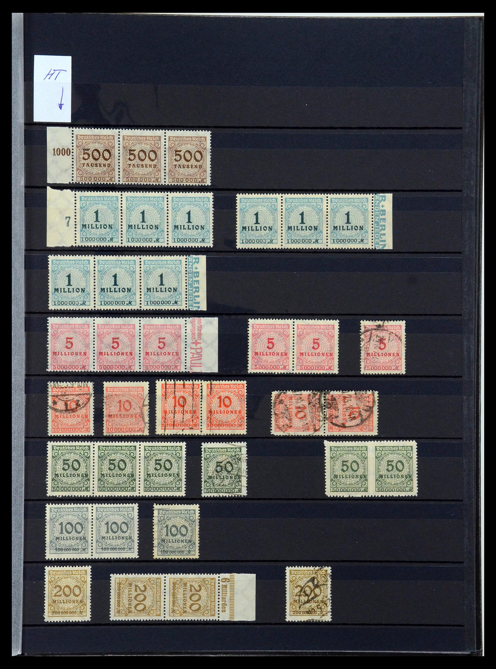 35849 015 - Stamp Collection 35849 German Reich 1885-1942.