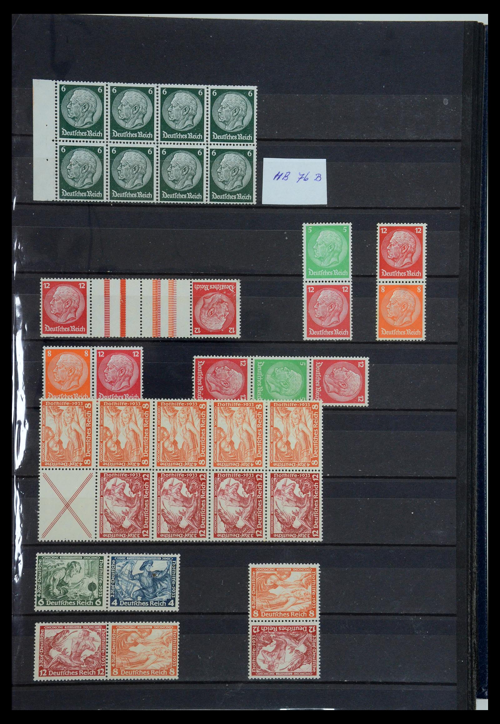 35850 003 - Postzegelverzameling 35850 Duitse Rijk boekjes en combinaties 1910-19