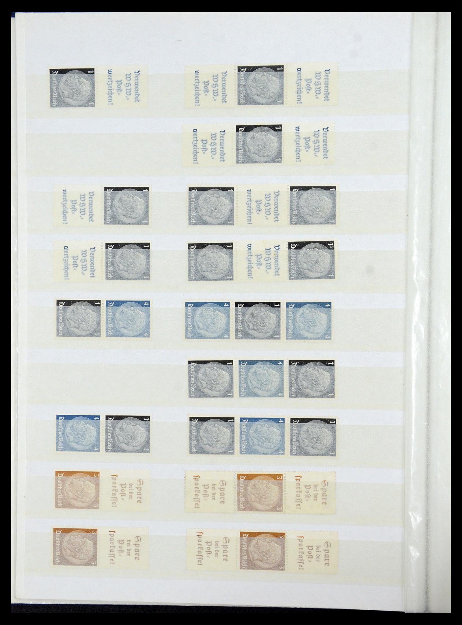 35851 016 - Postzegelverzameling 35851 Duitse Rijk combinaties 1910-1941.