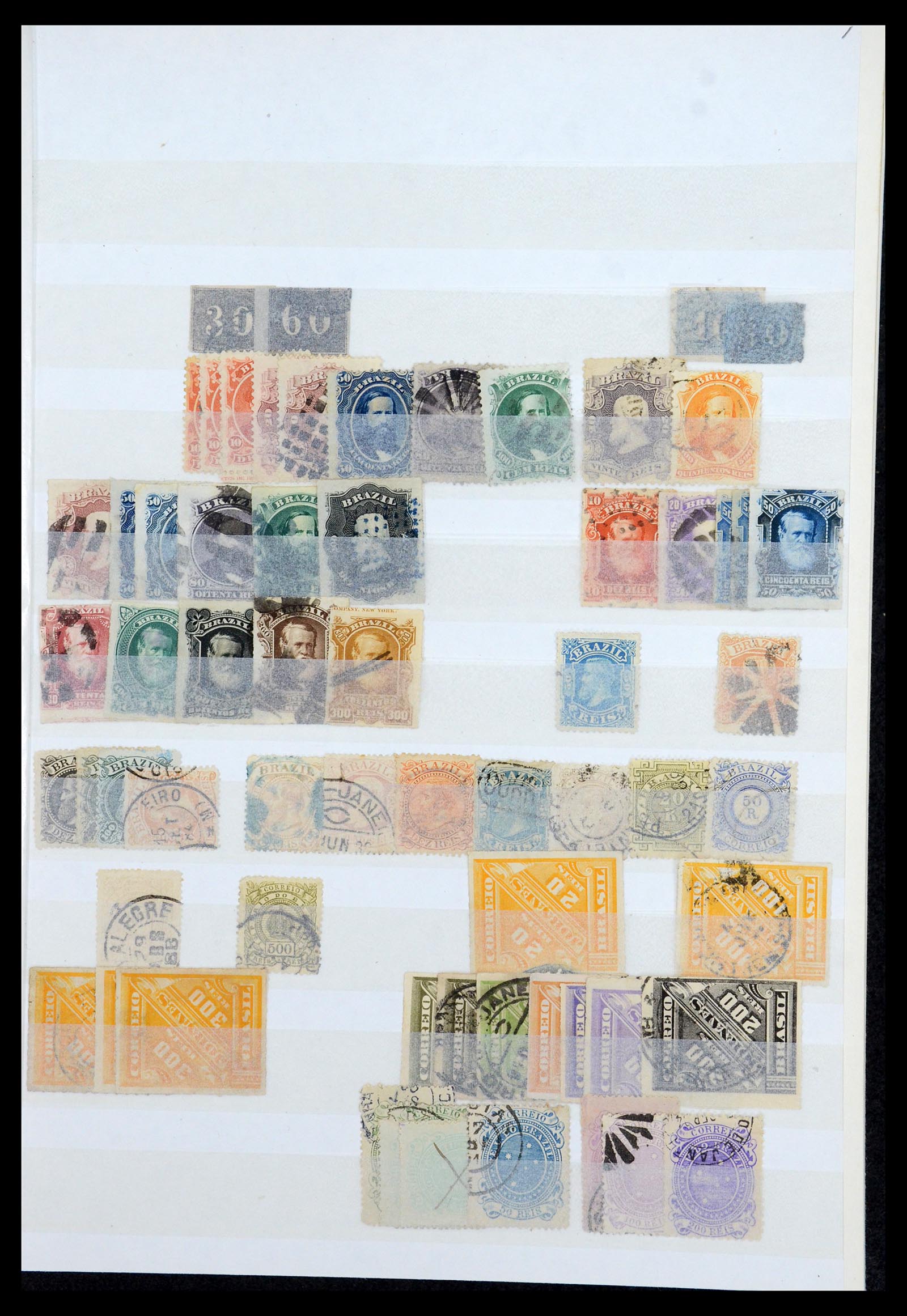 35854 001 - Postzegelverzameling 35854 Brazilië 1849-1998.