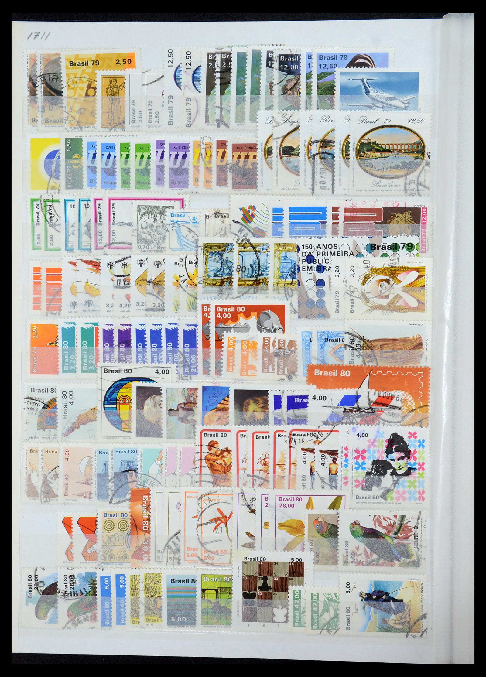 35854 020 - Postzegelverzameling 35854 Brazilië 1849-1998.