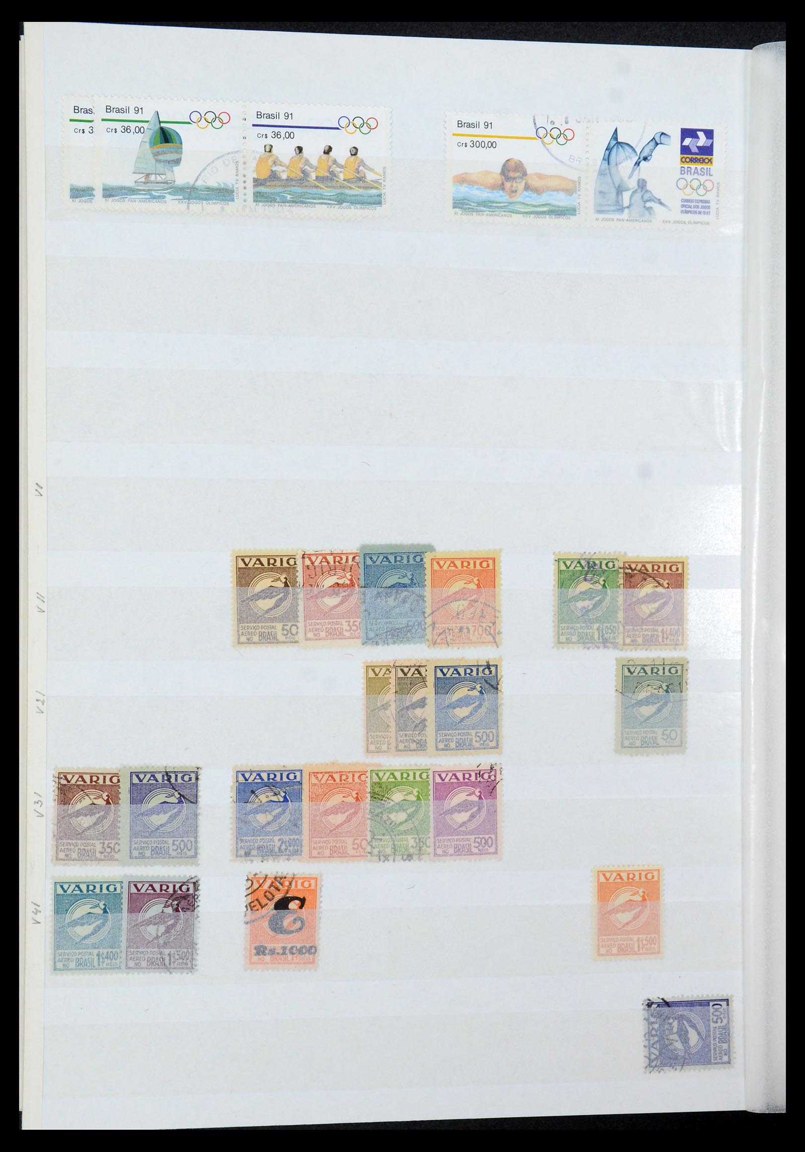 35854 038 - Postzegelverzameling 35854 Brazilië 1849-1998.