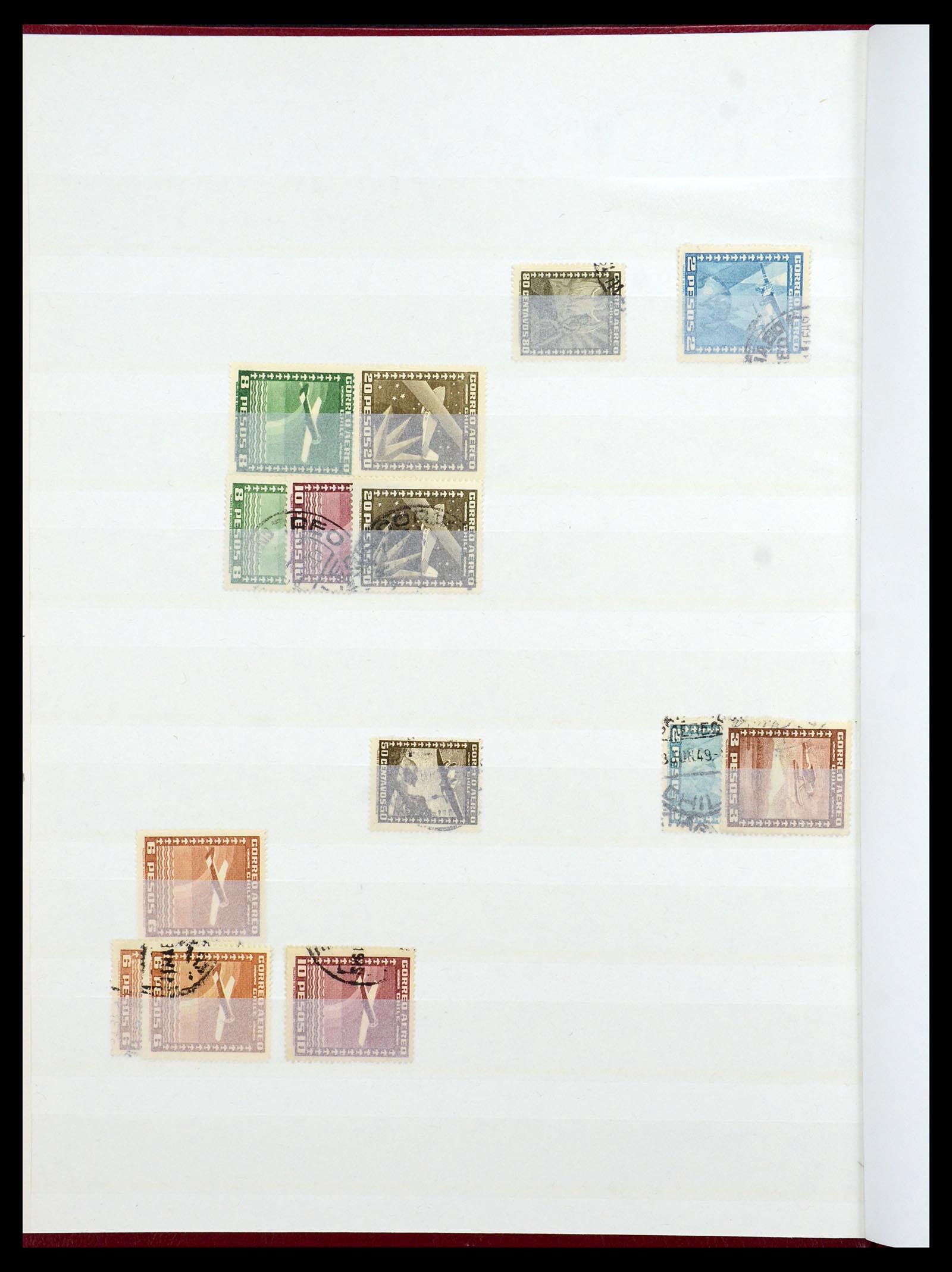35855 041 - Postzegelverzameling 35855 Chili 1853-1990.