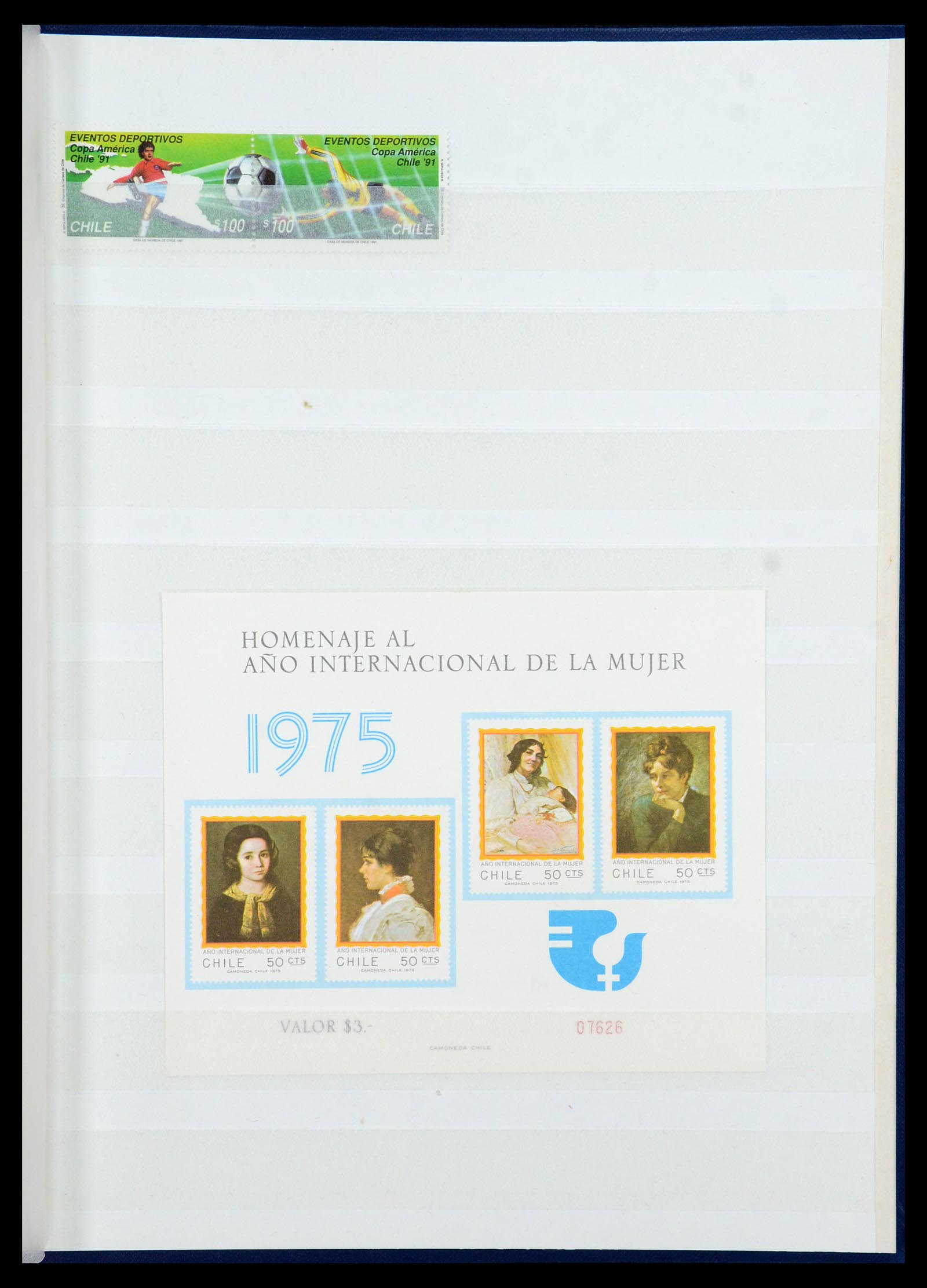 35855 046 - Postzegelverzameling 35855 Chili 1853-1990.