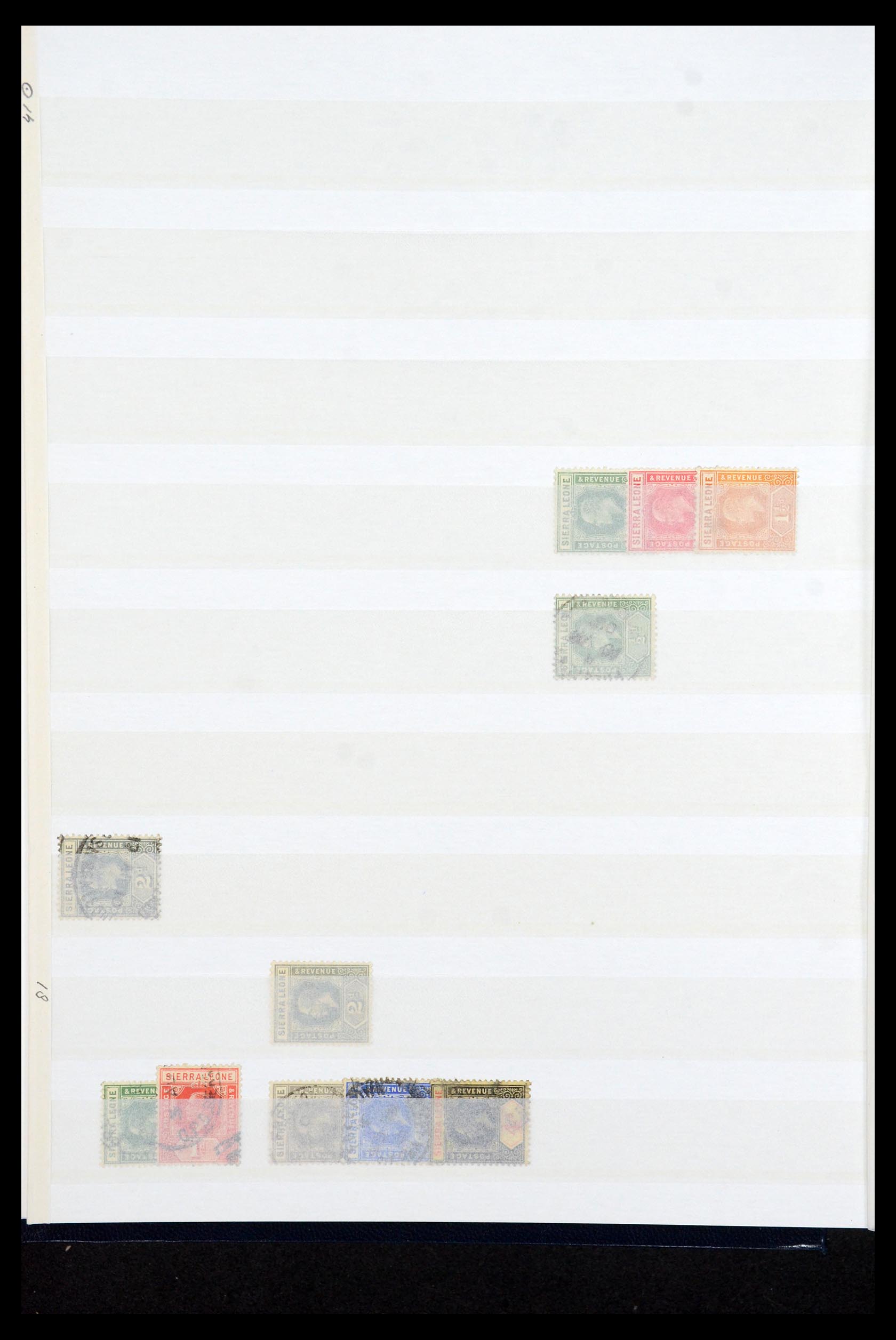 35856 002 - Postzegelverzameling 35856 Sierra Leone 1872-1983.