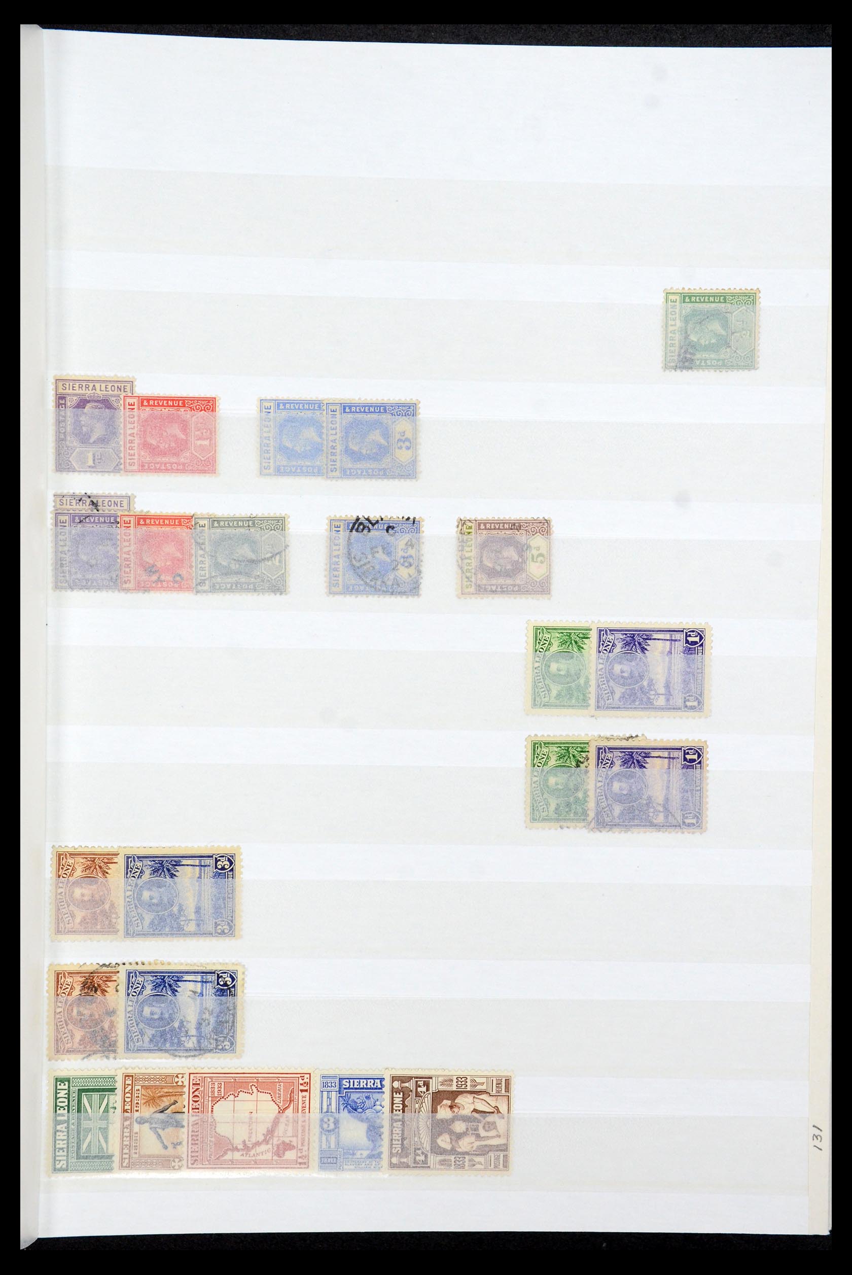 35856 003 - Postzegelverzameling 35856 Sierra Leone 1872-1983.