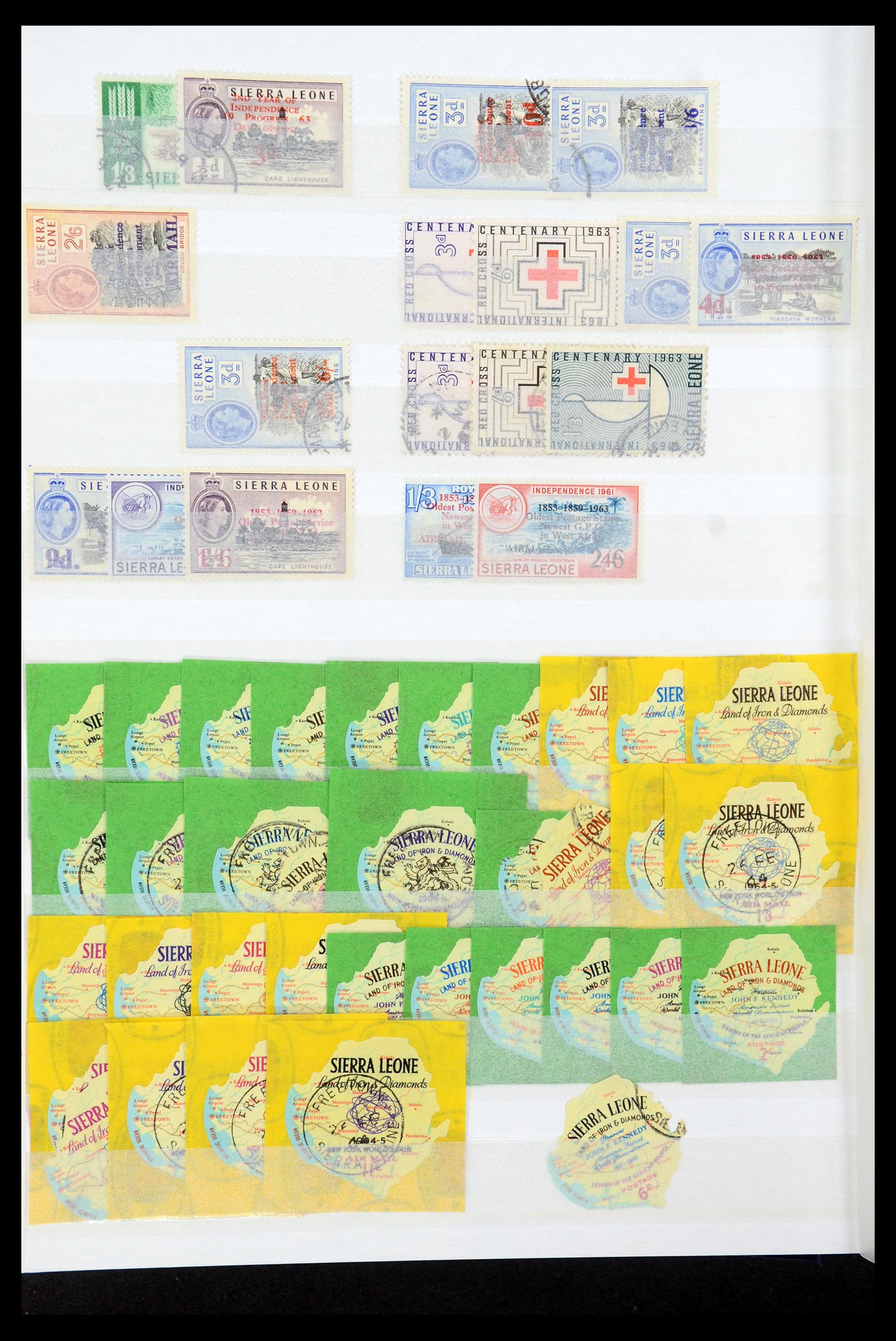 35856 006 - Postzegelverzameling 35856 Sierra Leone 1872-1983.