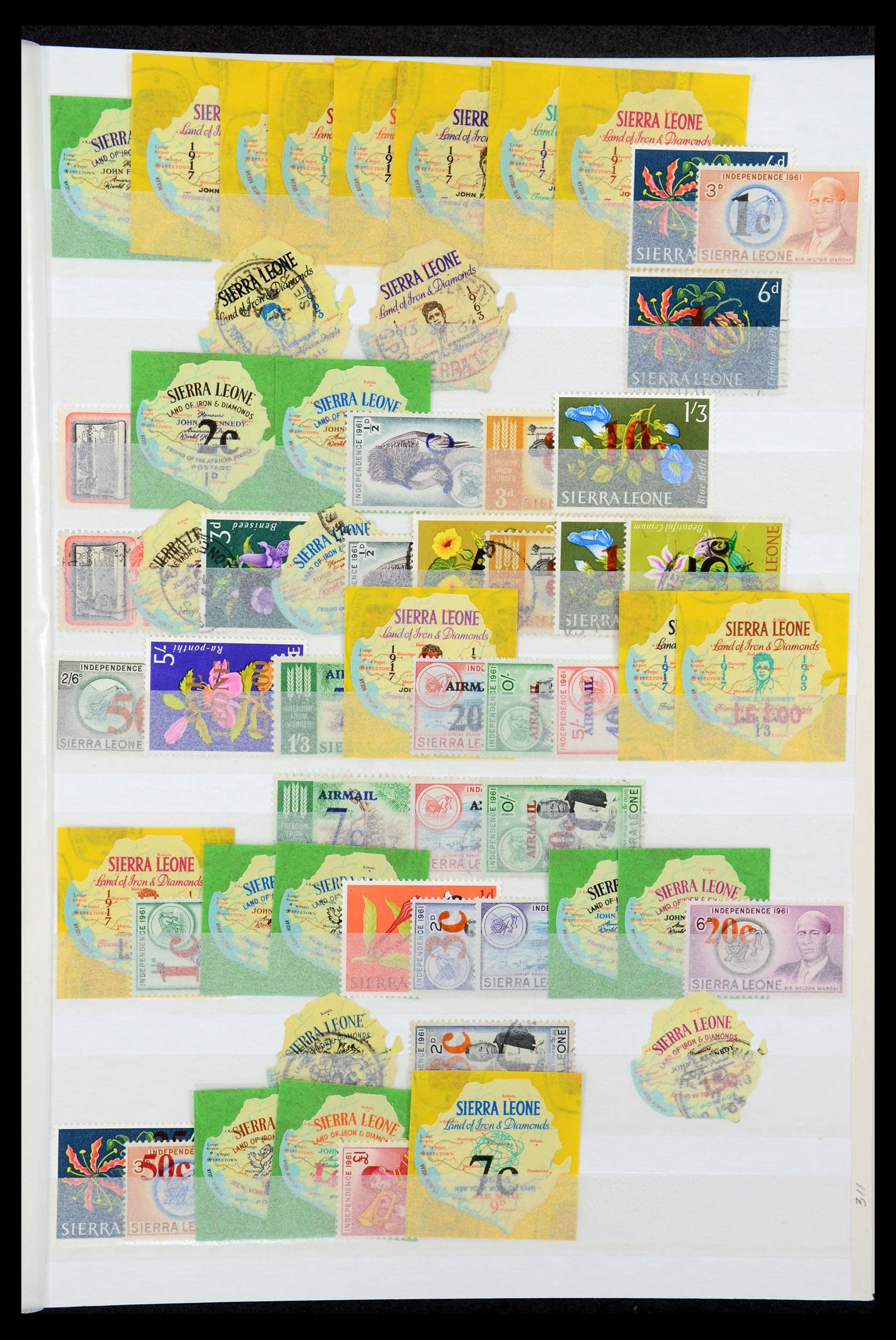 35856 007 - Postzegelverzameling 35856 Sierra Leone 1872-1983.