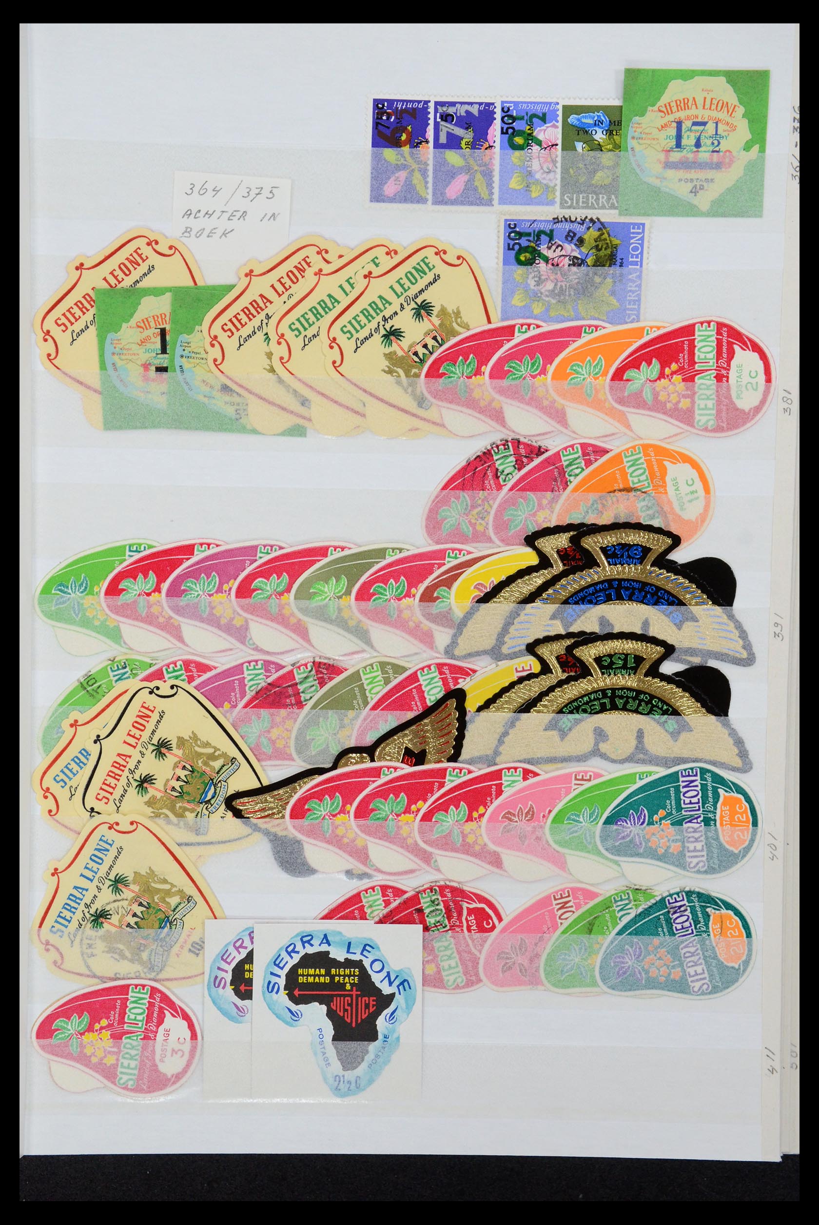 35856 009 - Postzegelverzameling 35856 Sierra Leone 1872-1983.