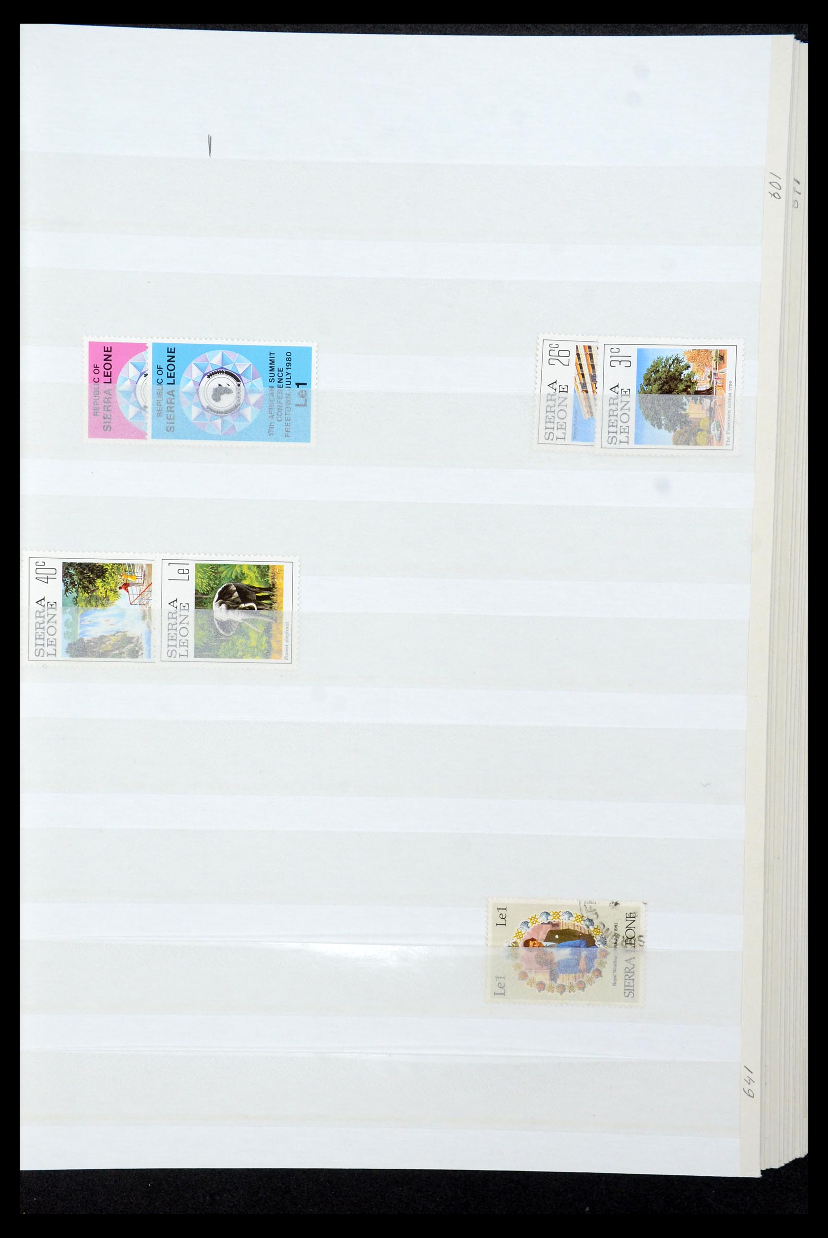 35856 017 - Postzegelverzameling 35856 Sierra Leone 1872-1983.