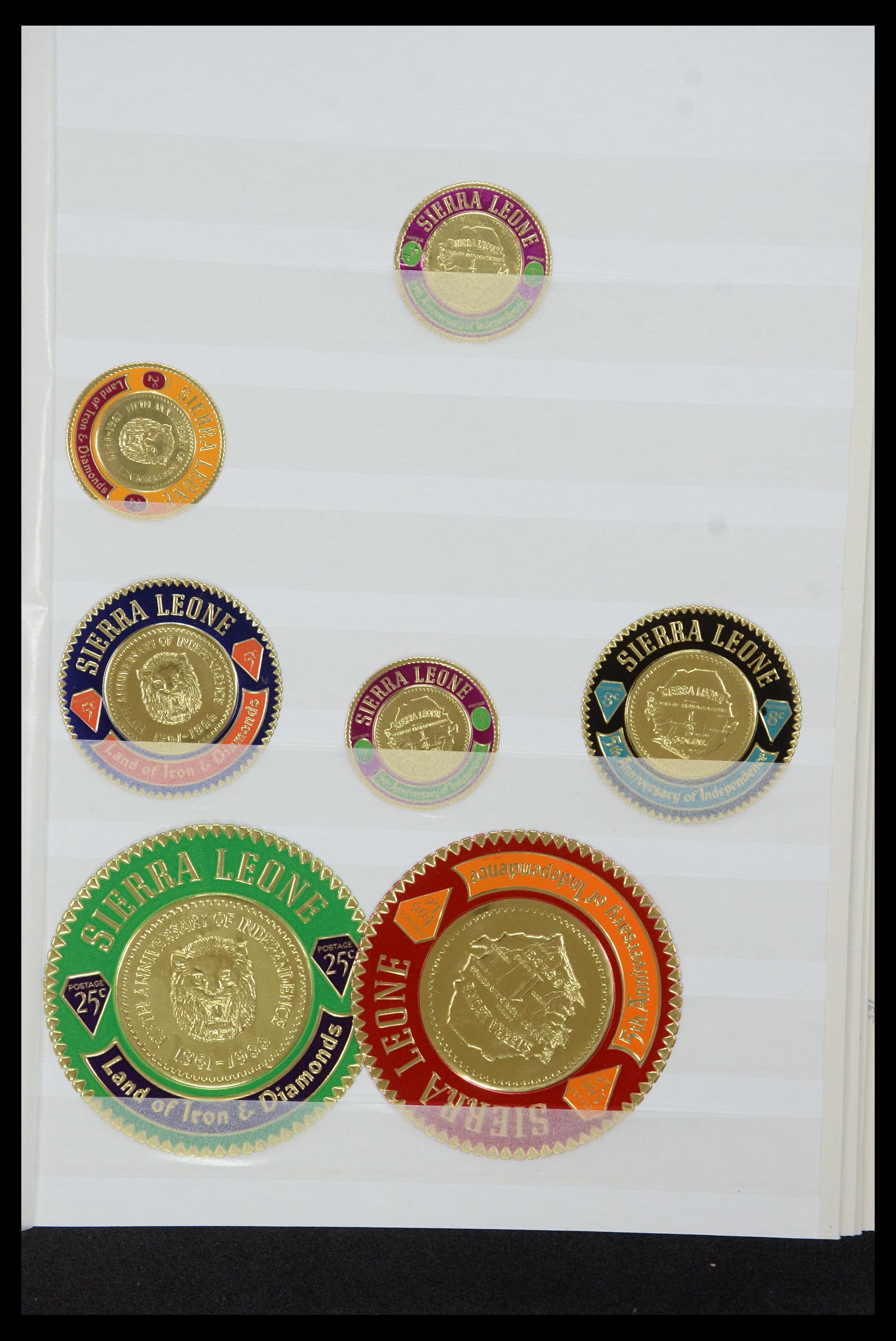 35856 026 - Postzegelverzameling 35856 Sierra Leone 1872-1983.