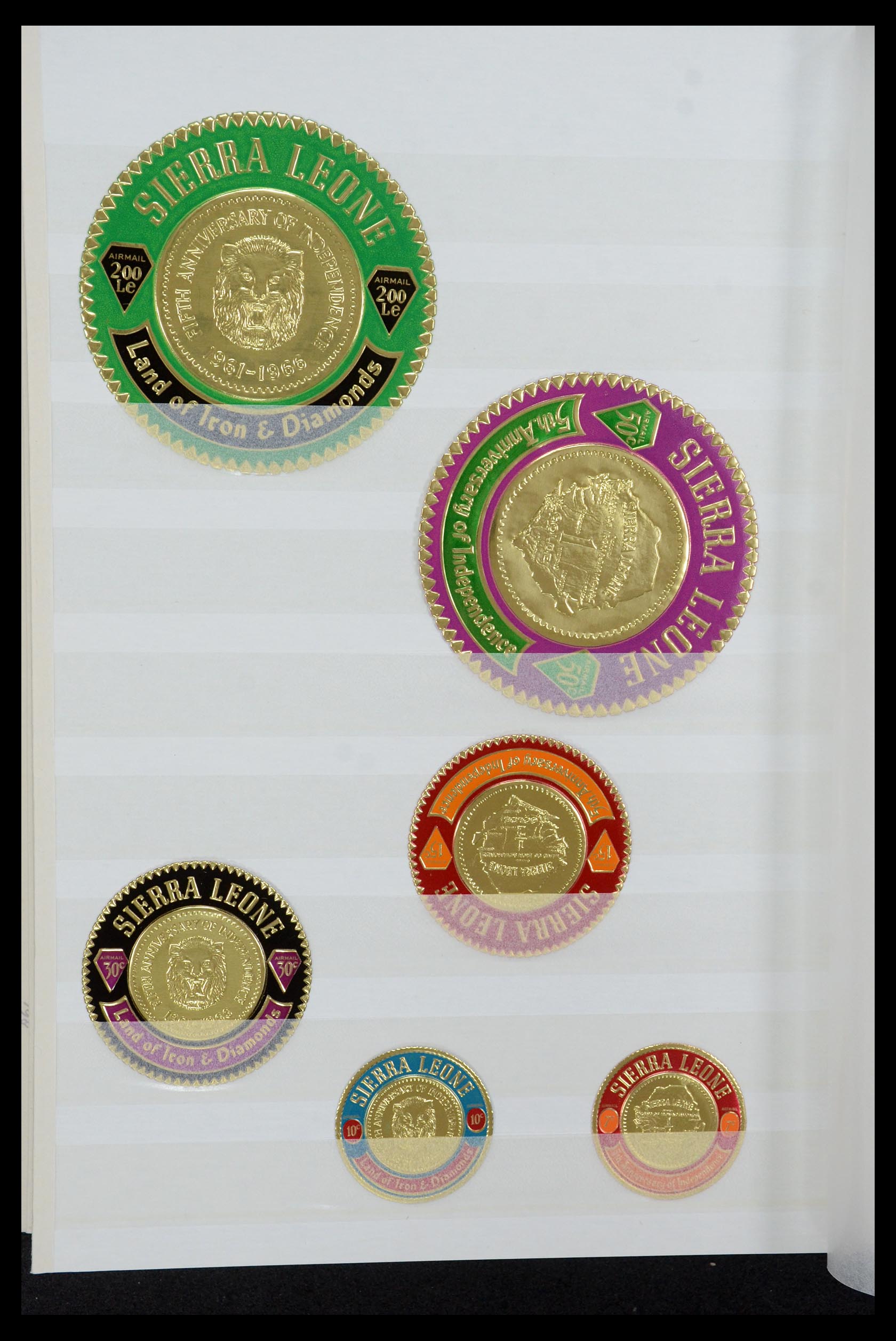 35856 027 - Postzegelverzameling 35856 Sierra Leone 1872-1983.