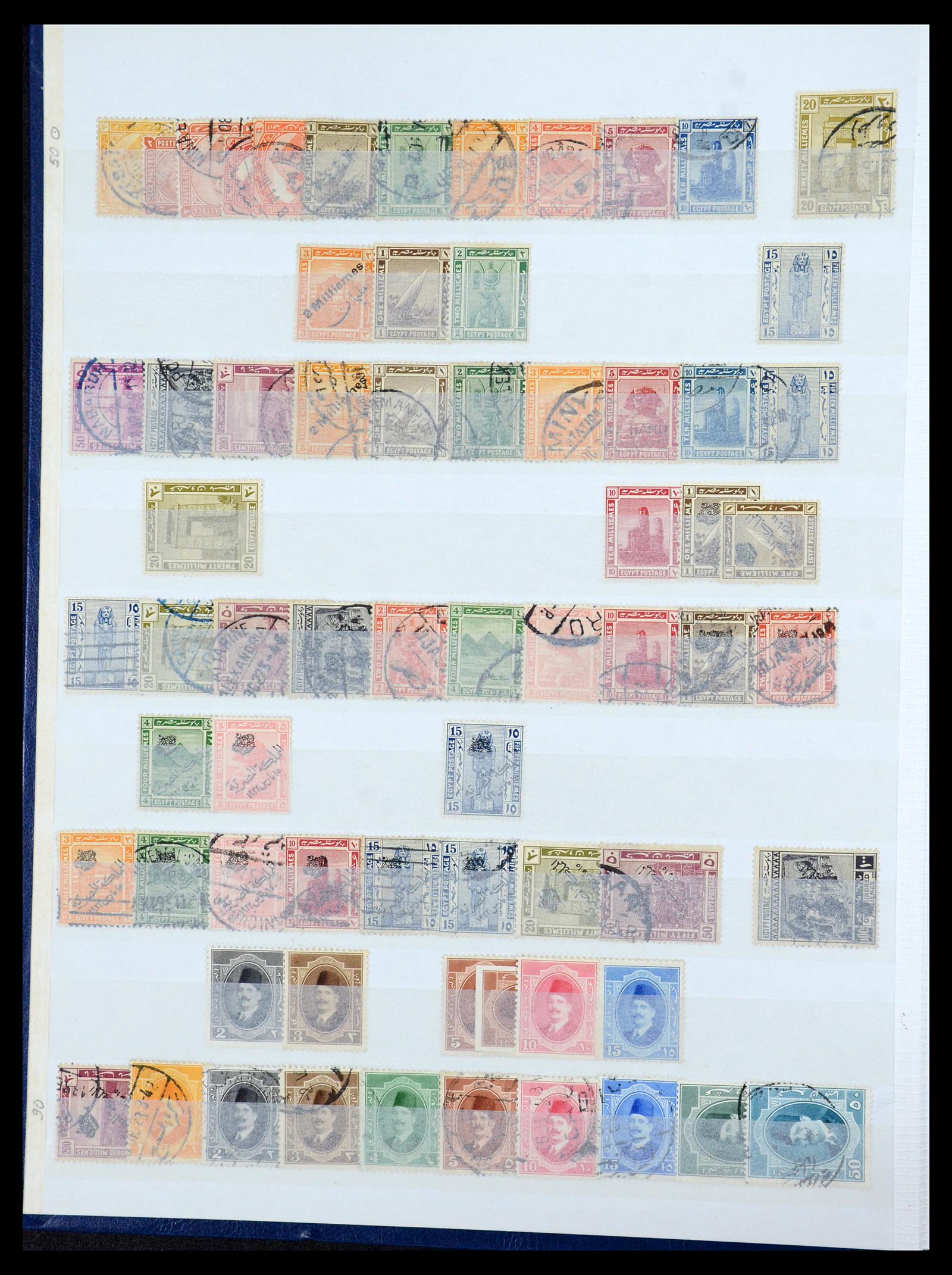 35857 002 - Postzegelverzameling 35857 Egypte 1867-1998.