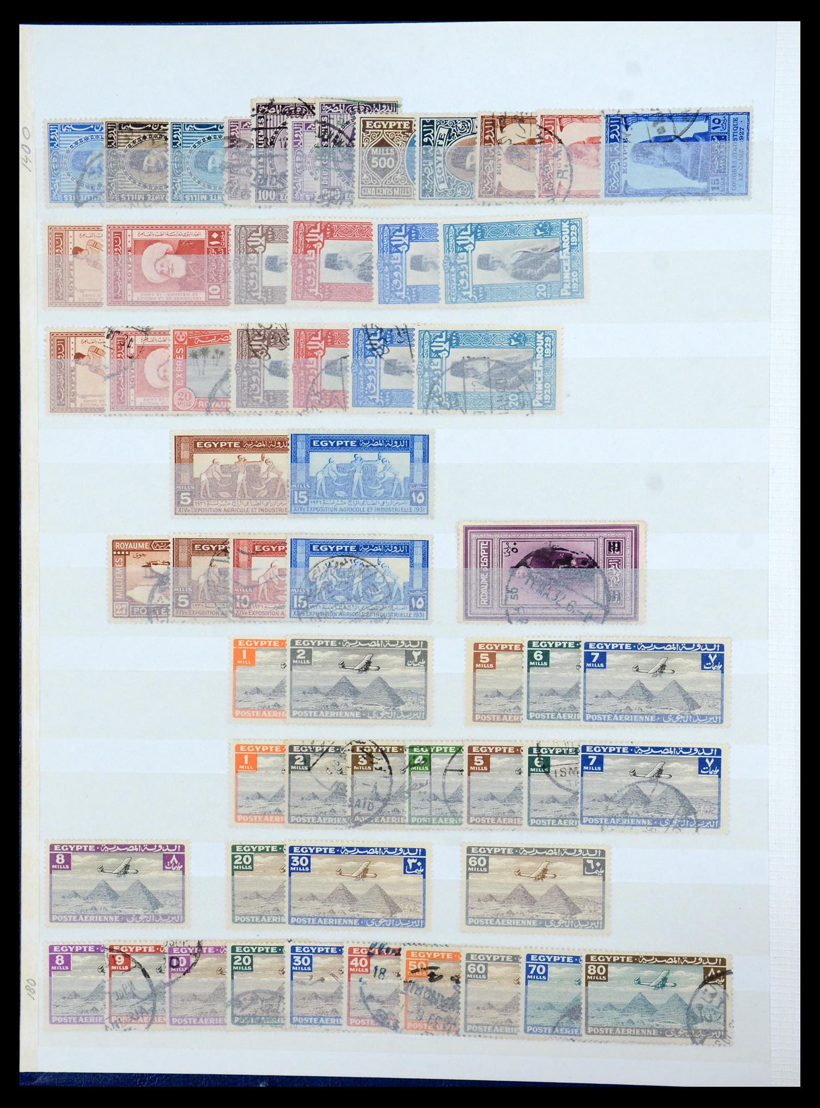 35857 004 - Postzegelverzameling 35857 Egypte 1867-1998.