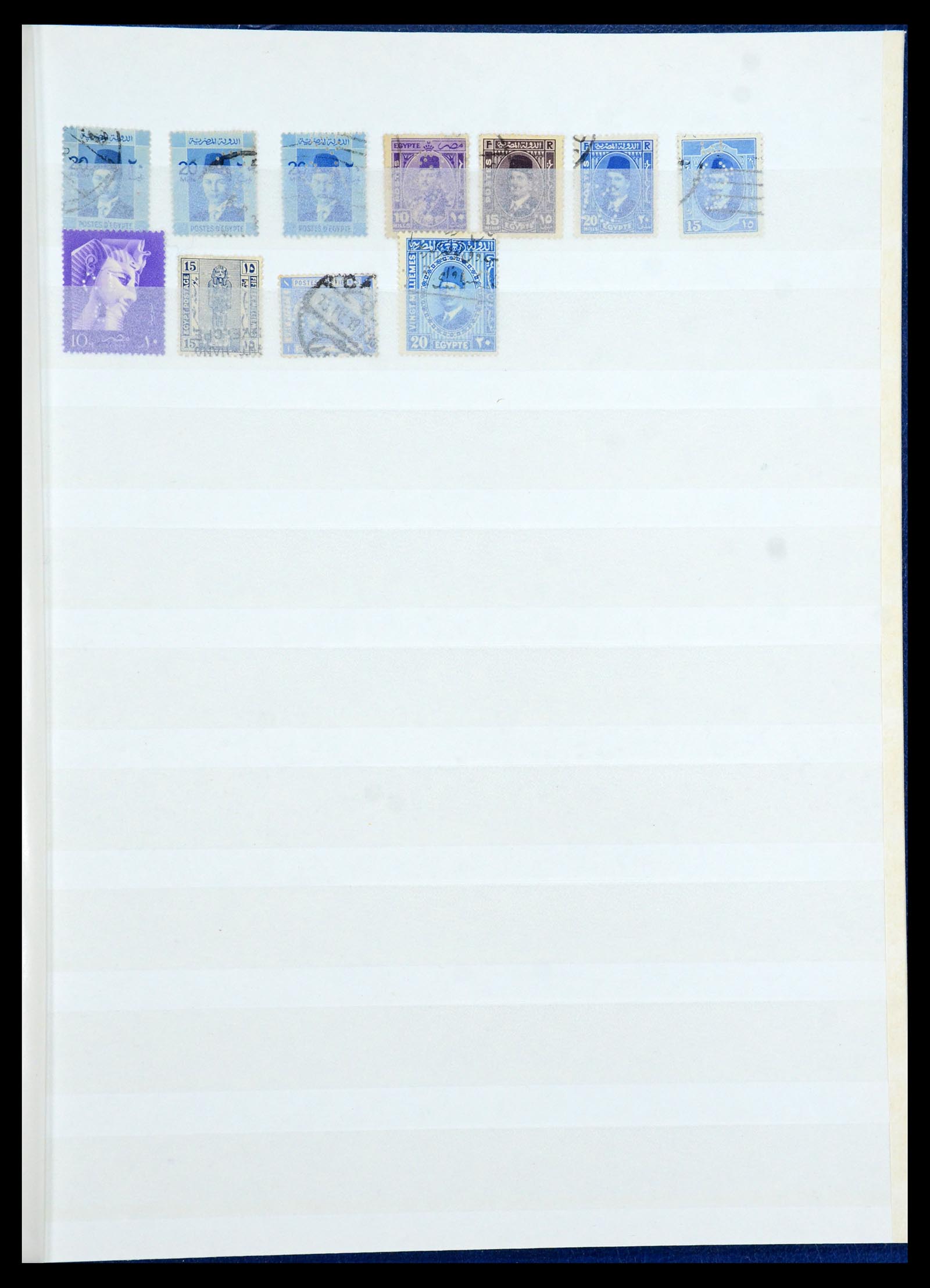35857 028 - Postzegelverzameling 35857 Egypte 1867-1998.