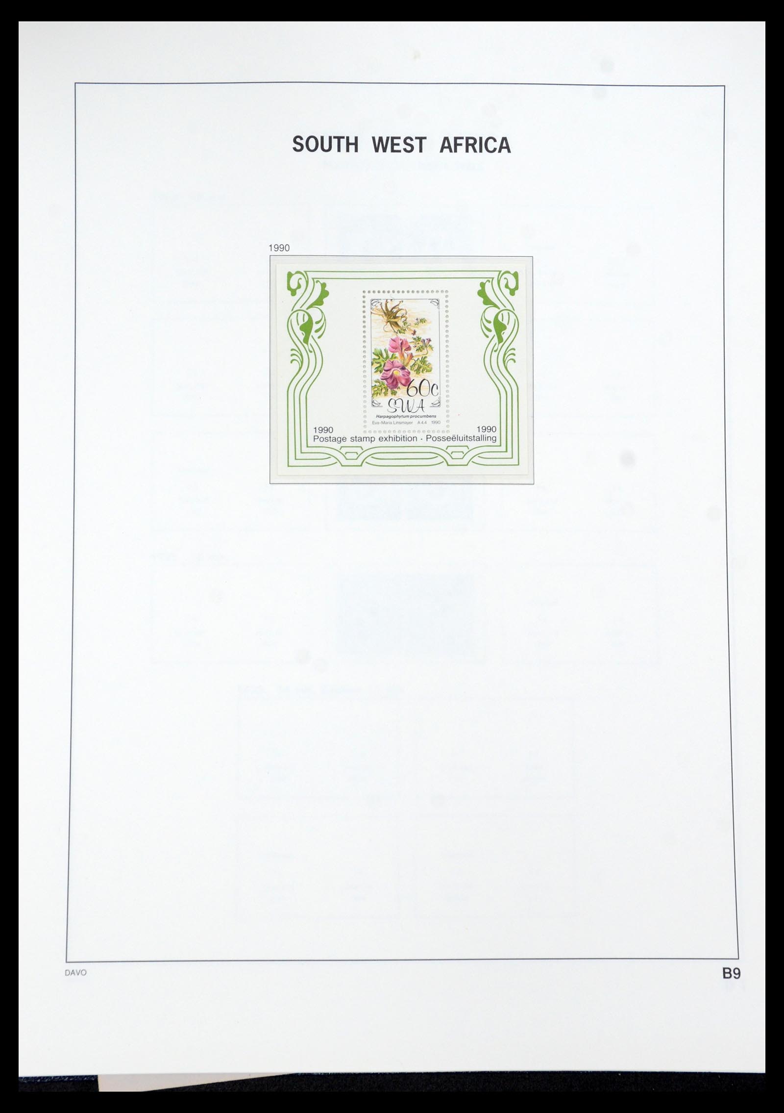 35858 058 - Postzegelverzameling 35858 Zuidwest-Afrika 1900-1990.