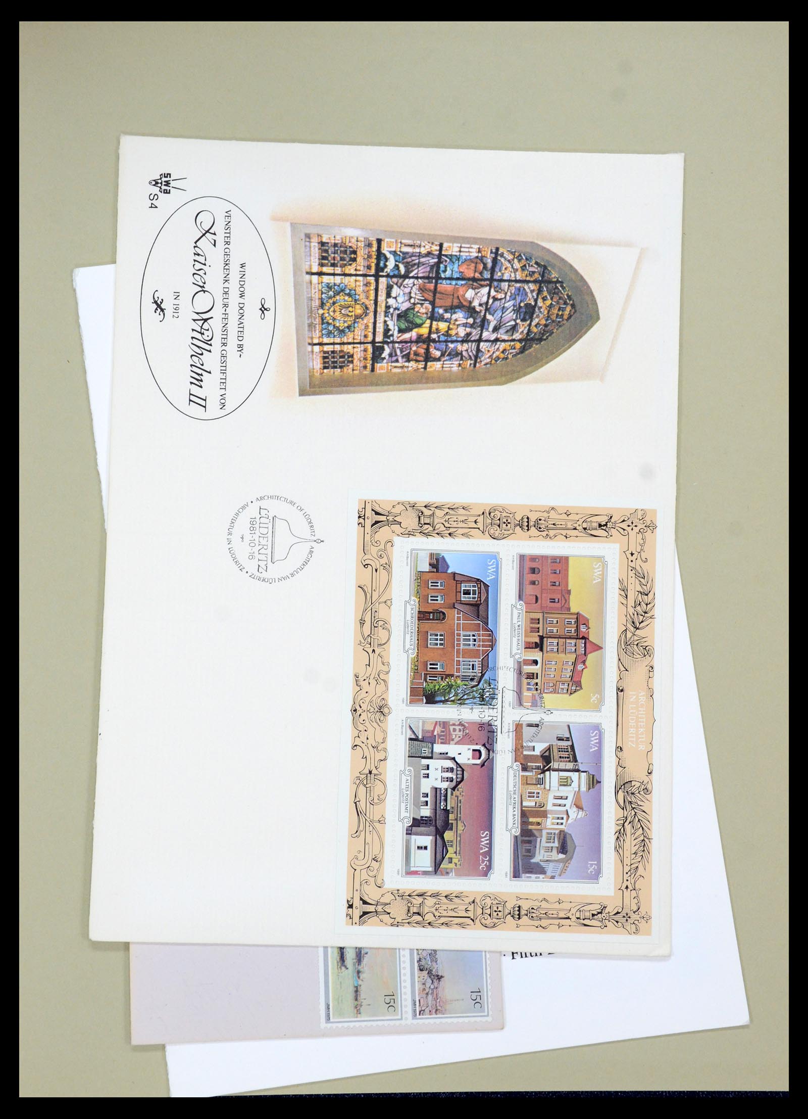 35858 079 - Postzegelverzameling 35858 Zuidwest-Afrika 1900-1990.