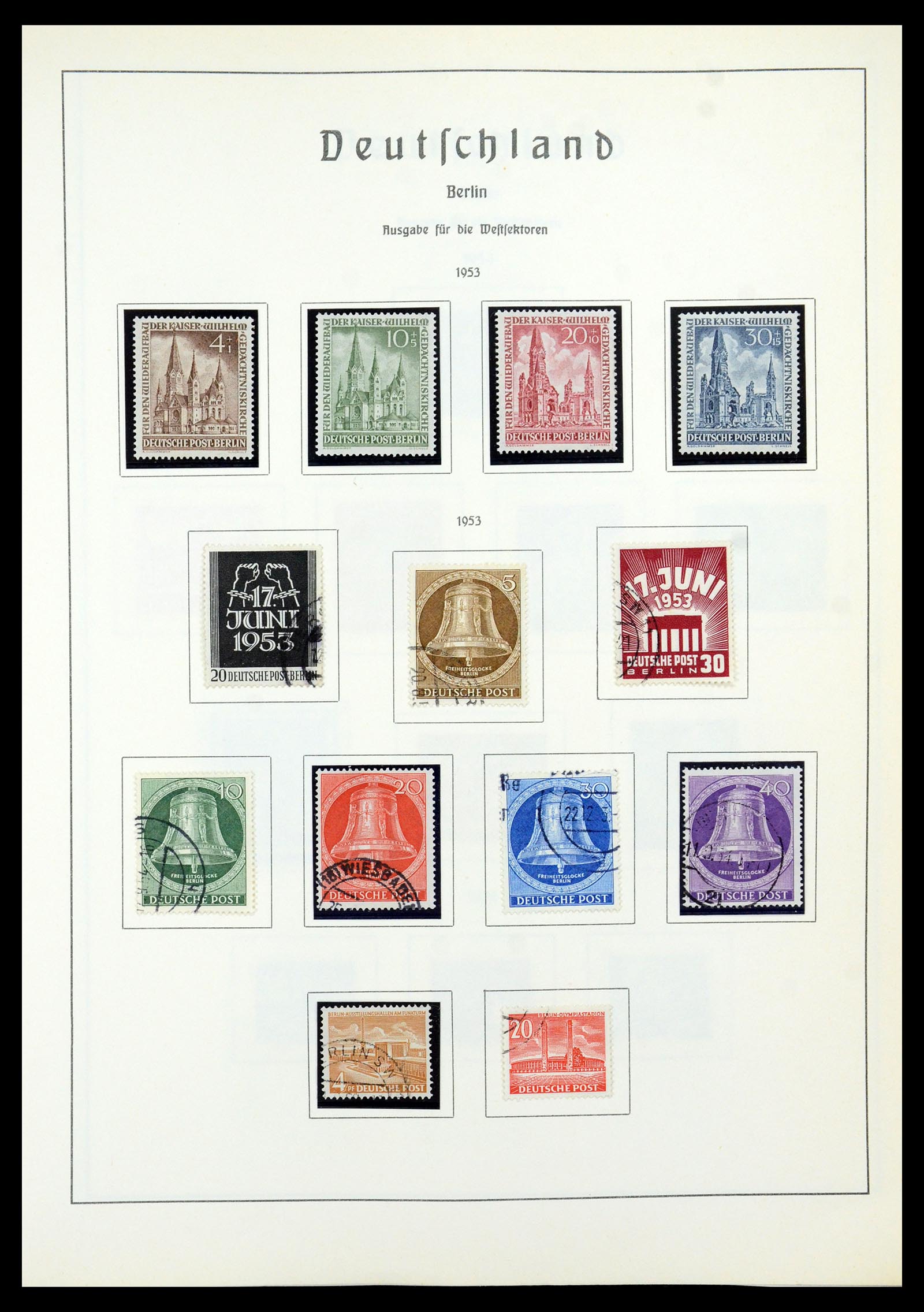 35862 007 - Postzegelverzameling 35862 Berlijn 1948-1990.