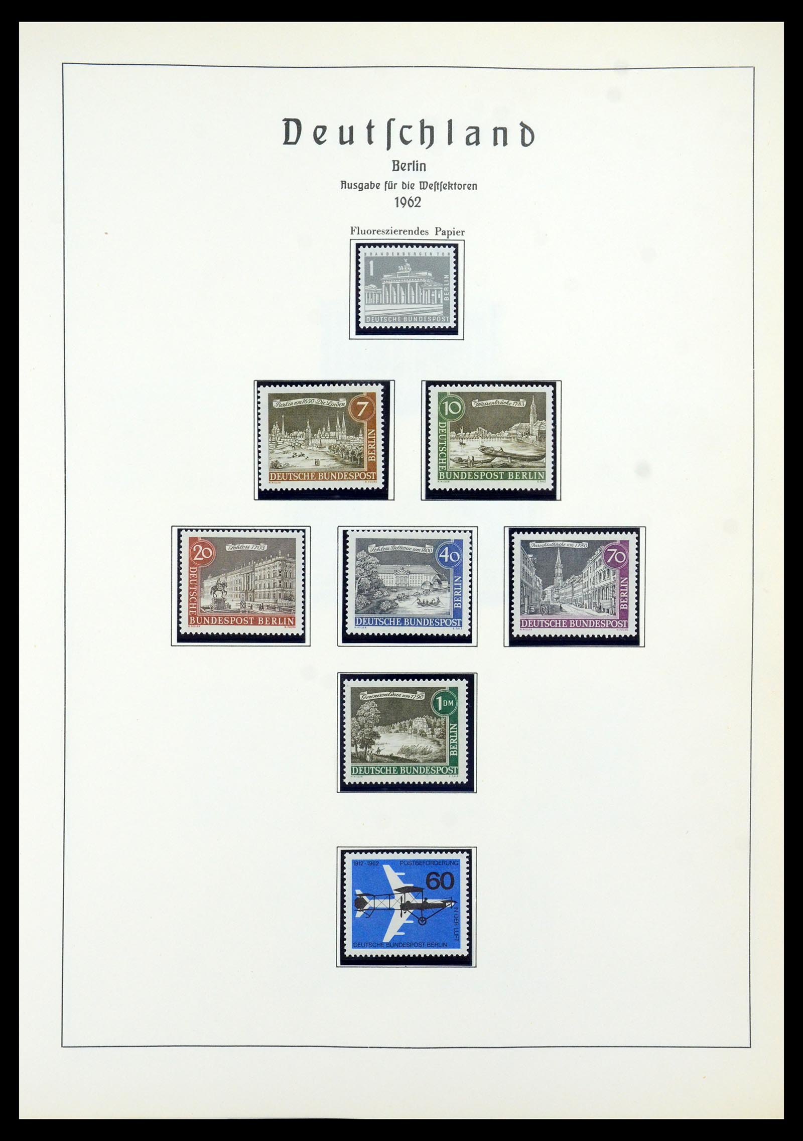 35862 017 - Stamp Collection 35862 Berlin 1948-1990.