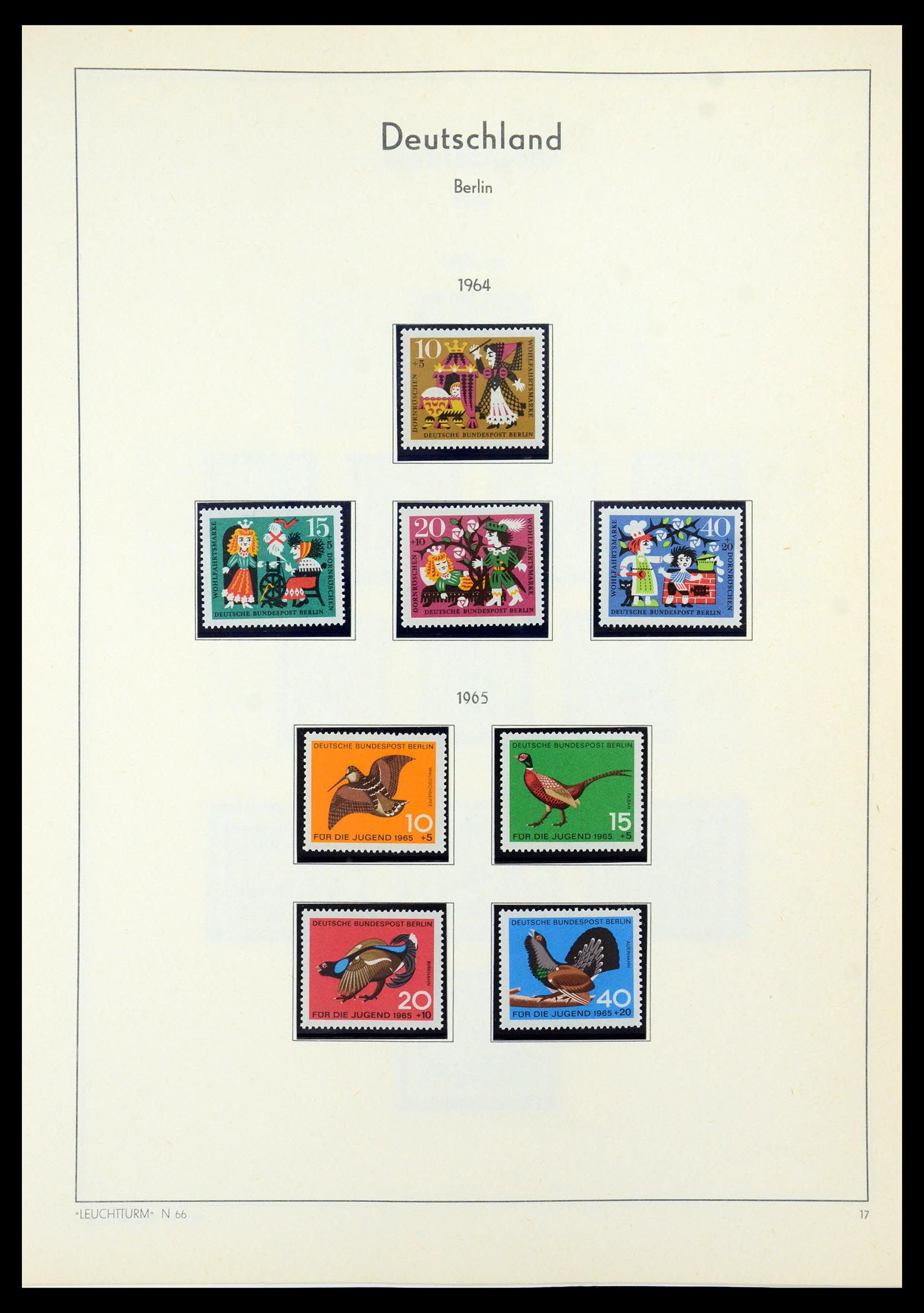 35862 020 - Postzegelverzameling 35862 Berlijn 1948-1990.