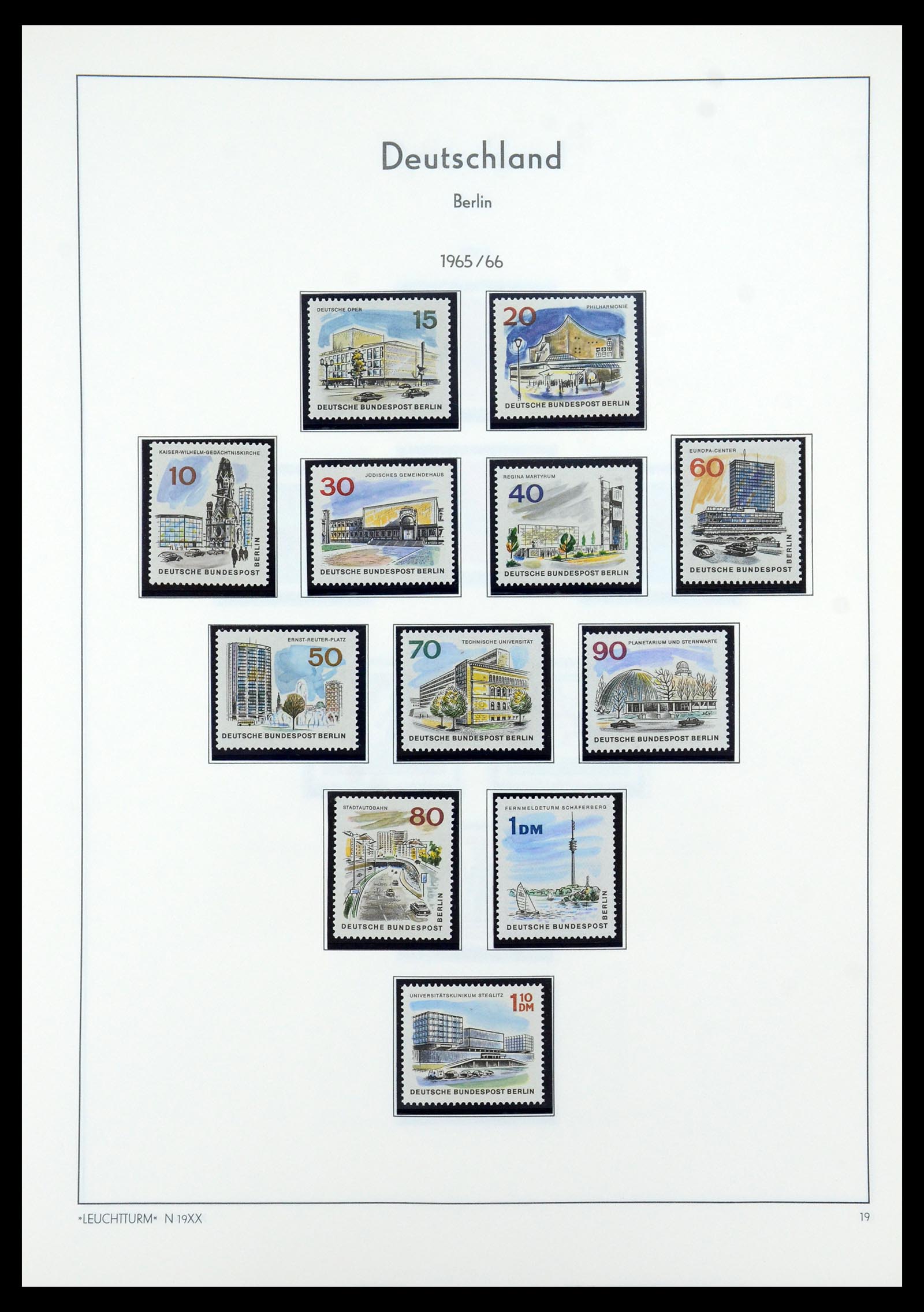 35862 022 - Postzegelverzameling 35862 Berlijn 1948-1990.