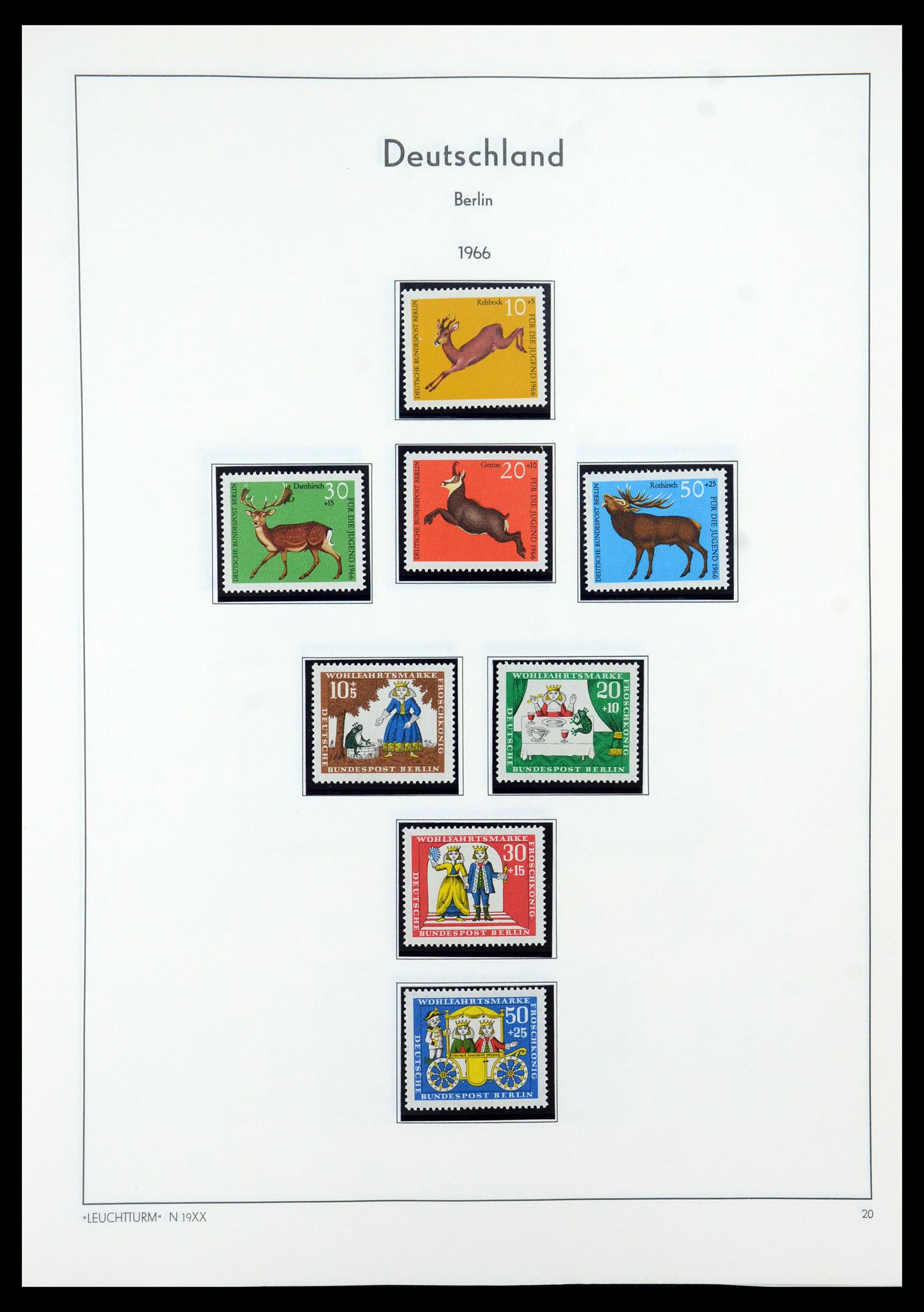 35862 023 - Postzegelverzameling 35862 Berlijn 1948-1990.