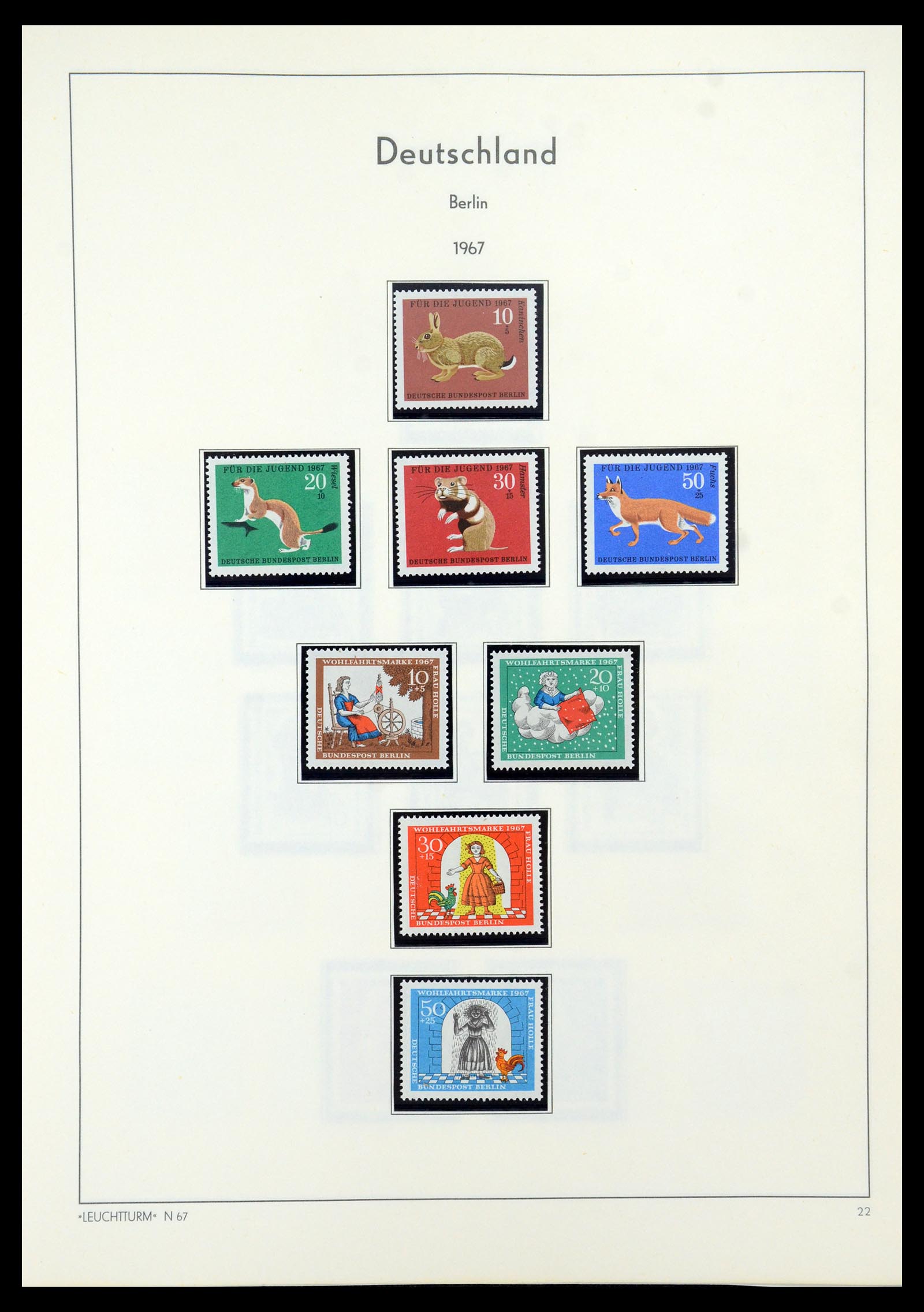 35862 024 - Postzegelverzameling 35862 Berlijn 1948-1990.