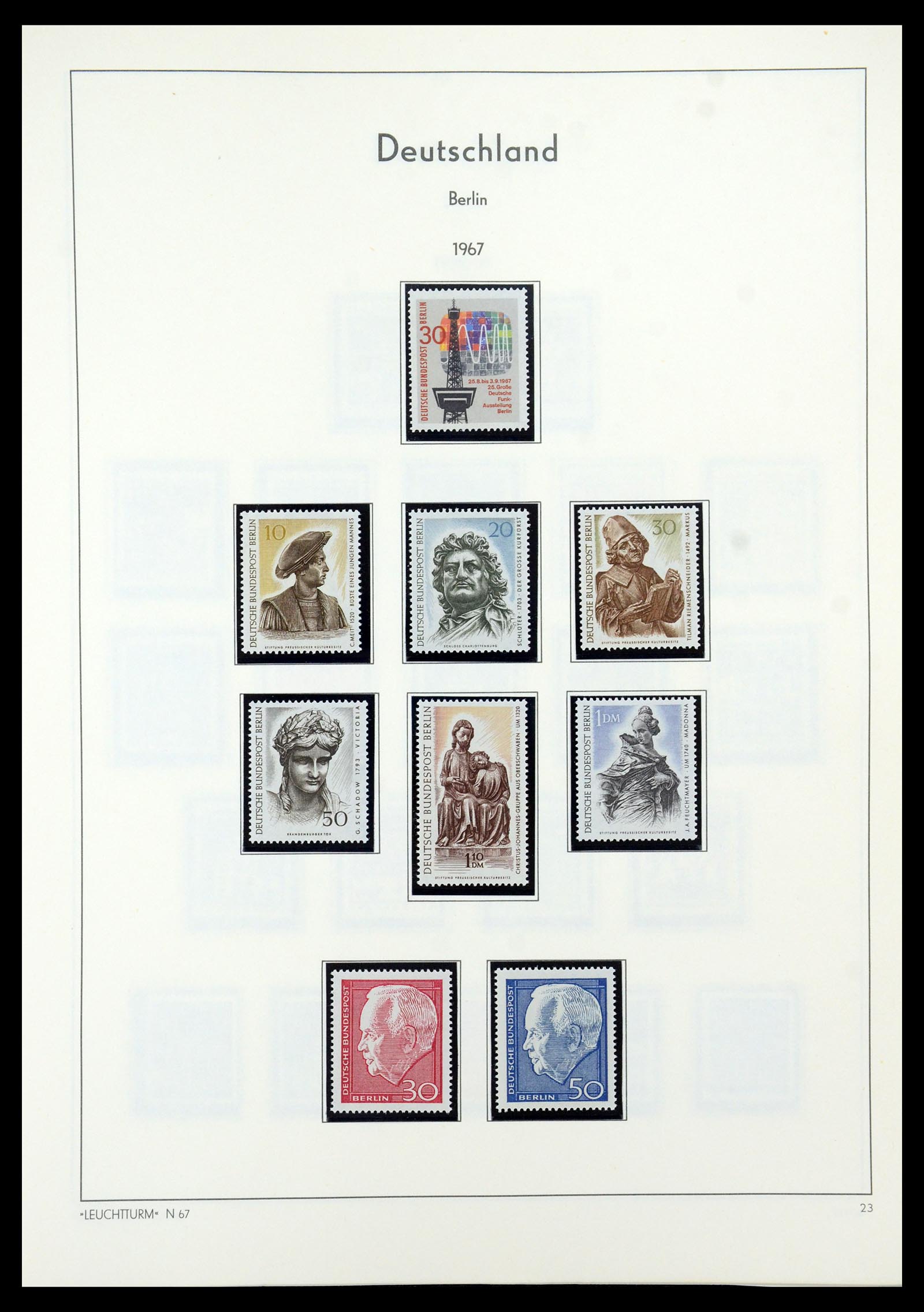 35862 025 - Postzegelverzameling 35862 Berlijn 1948-1990.