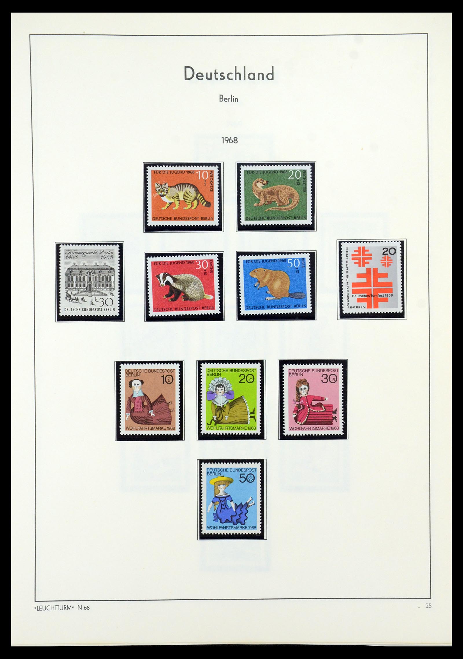 35862 027 - Postzegelverzameling 35862 Berlijn 1948-1990.