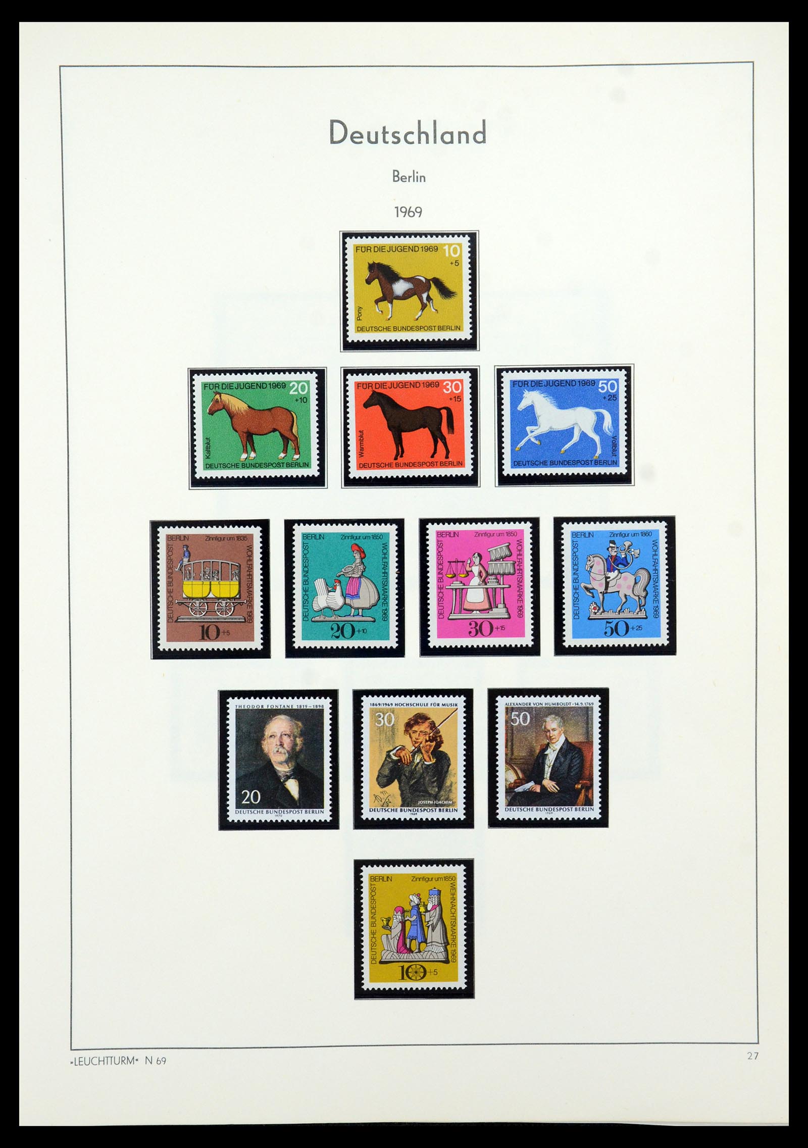 35862 029 - Postzegelverzameling 35862 Berlijn 1948-1990.