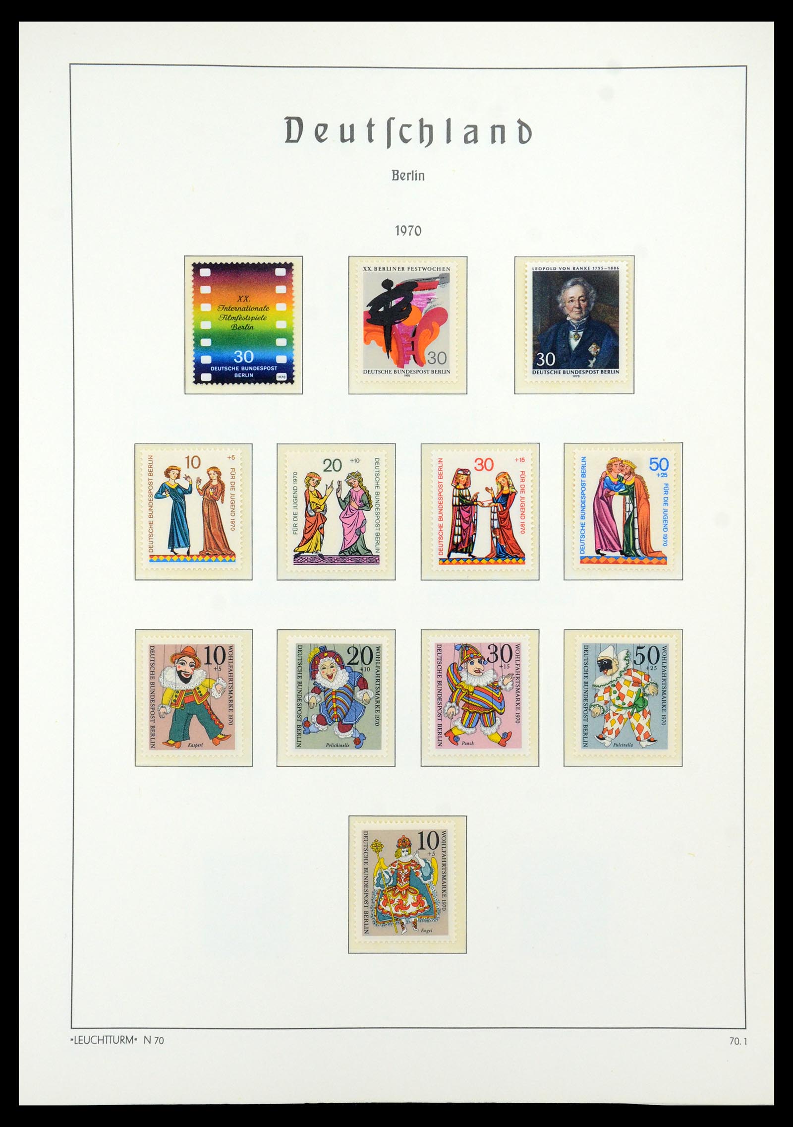 35862 031 - Postzegelverzameling 35862 Berlijn 1948-1990.