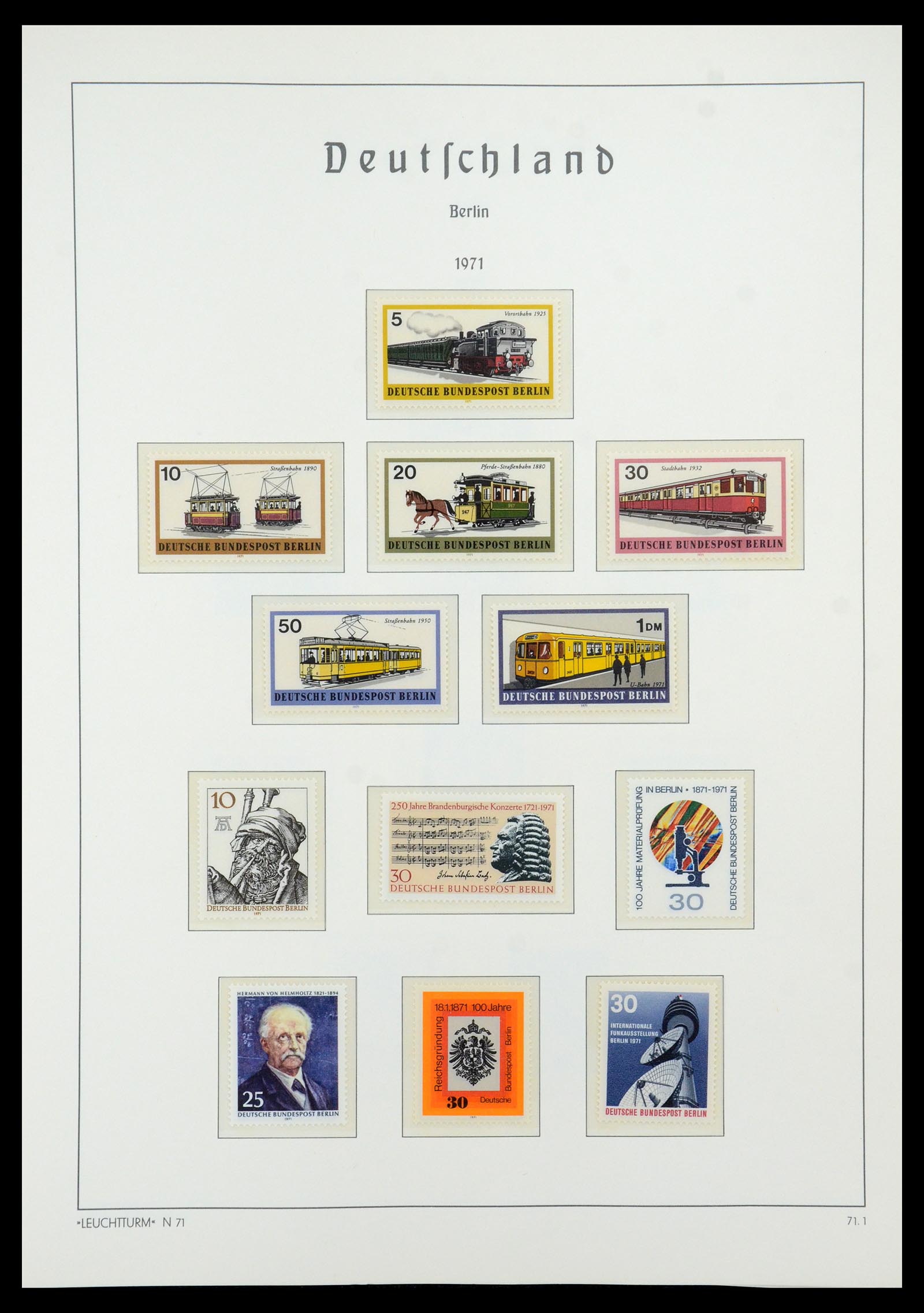 35862 032 - Postzegelverzameling 35862 Berlijn 1948-1990.
