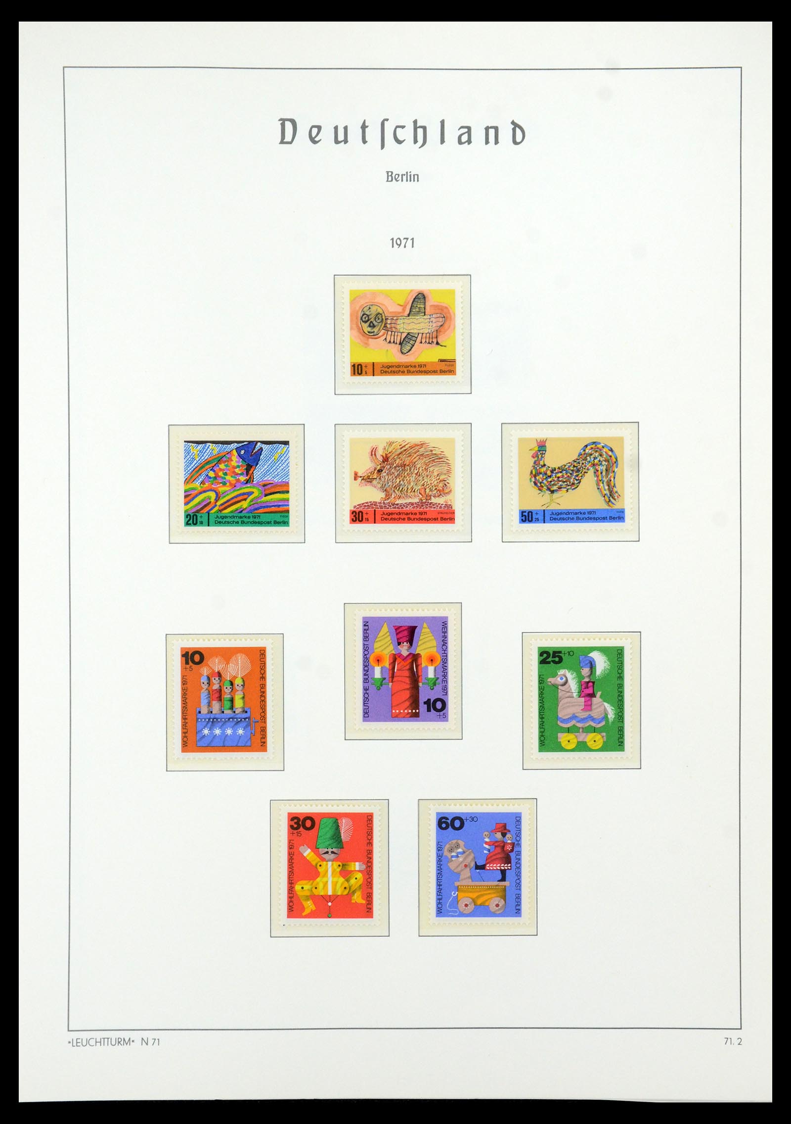 35862 033 - Postzegelverzameling 35862 Berlijn 1948-1990.