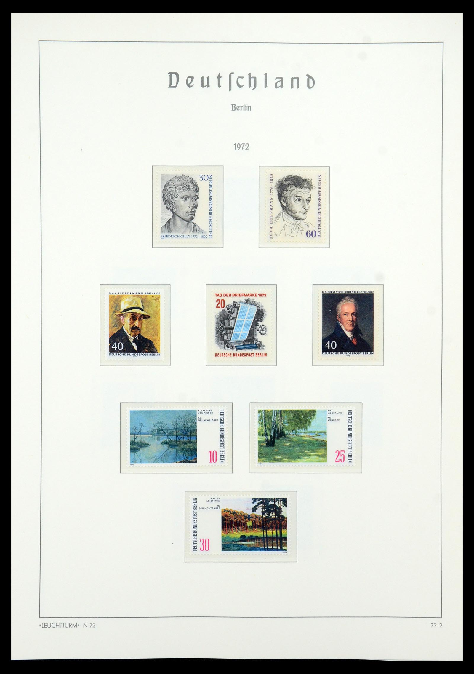 35862 037 - Postzegelverzameling 35862 Berlijn 1948-1990.