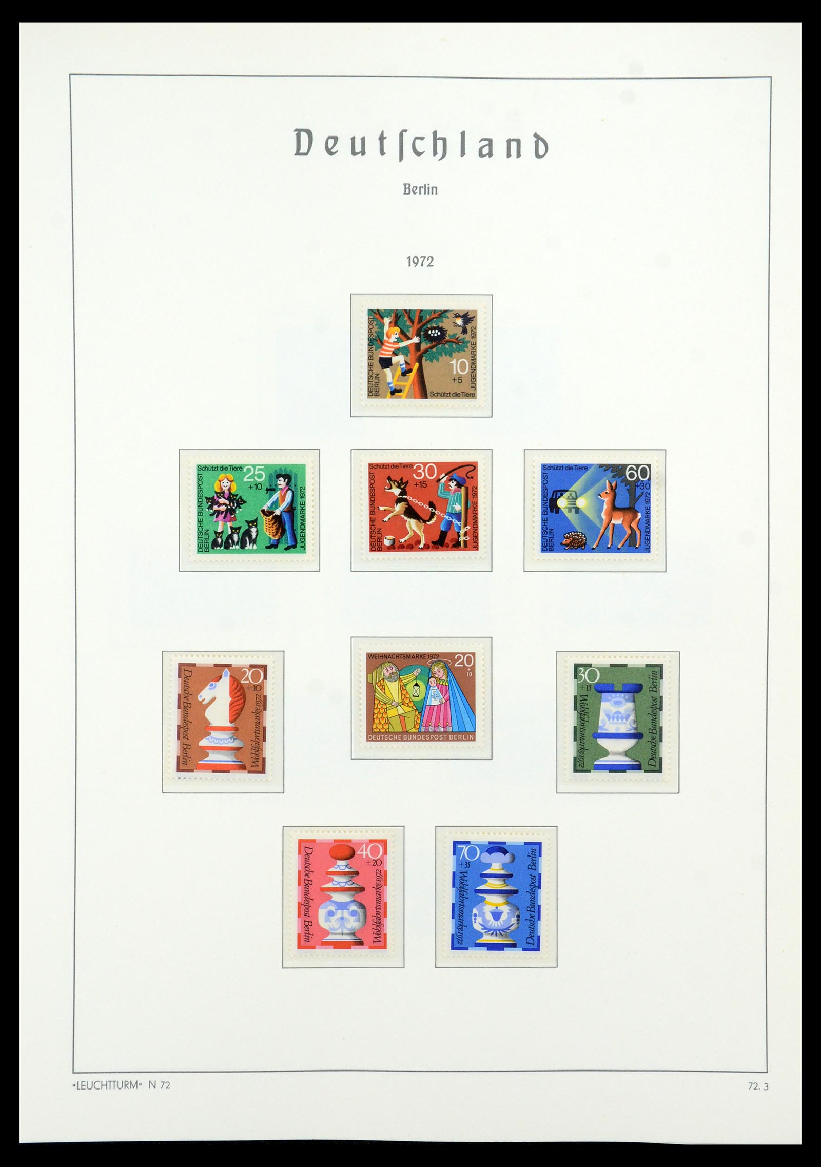35862 038 - Postzegelverzameling 35862 Berlijn 1948-1990.