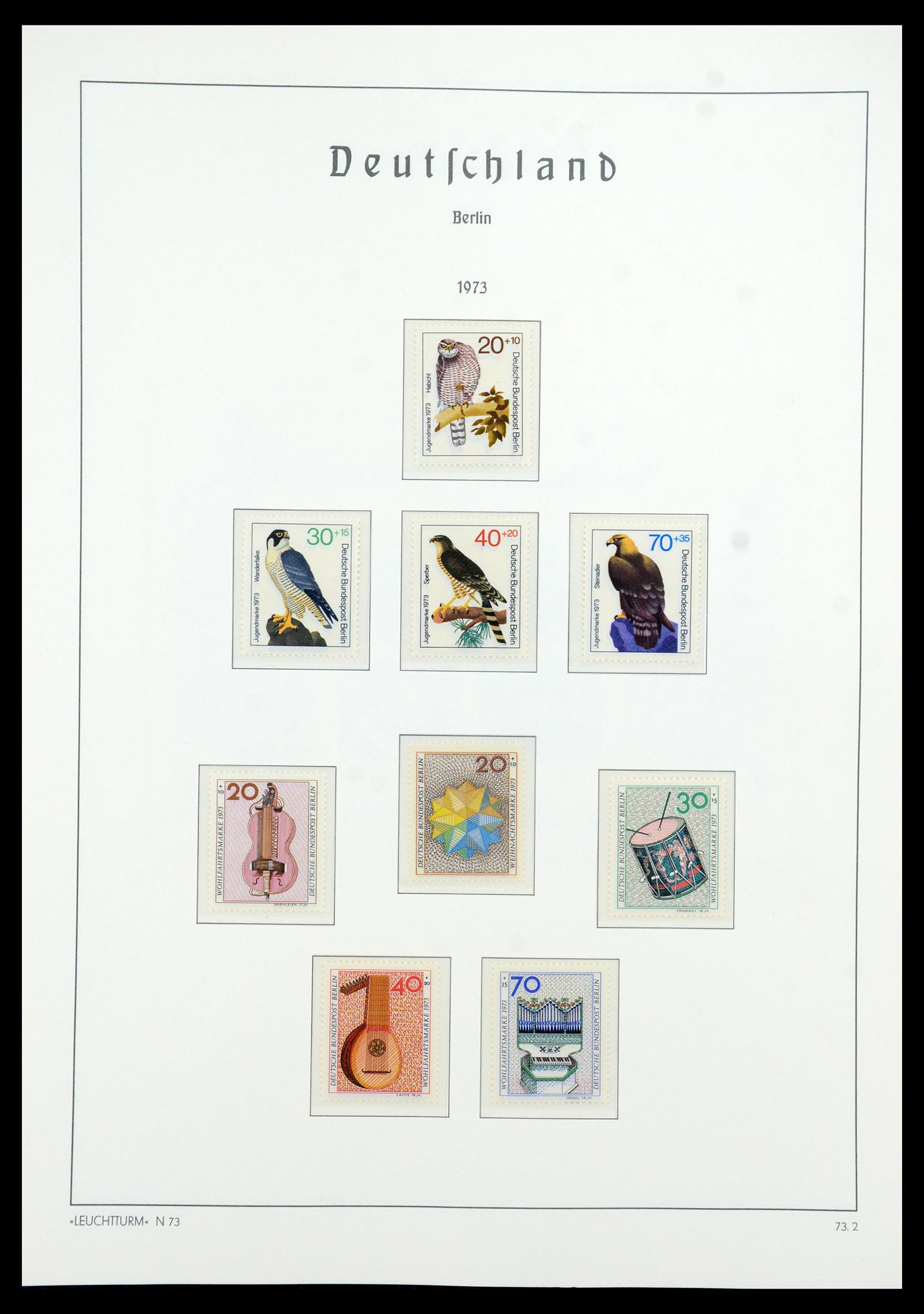 35862 040 - Postzegelverzameling 35862 Berlijn 1948-1990.