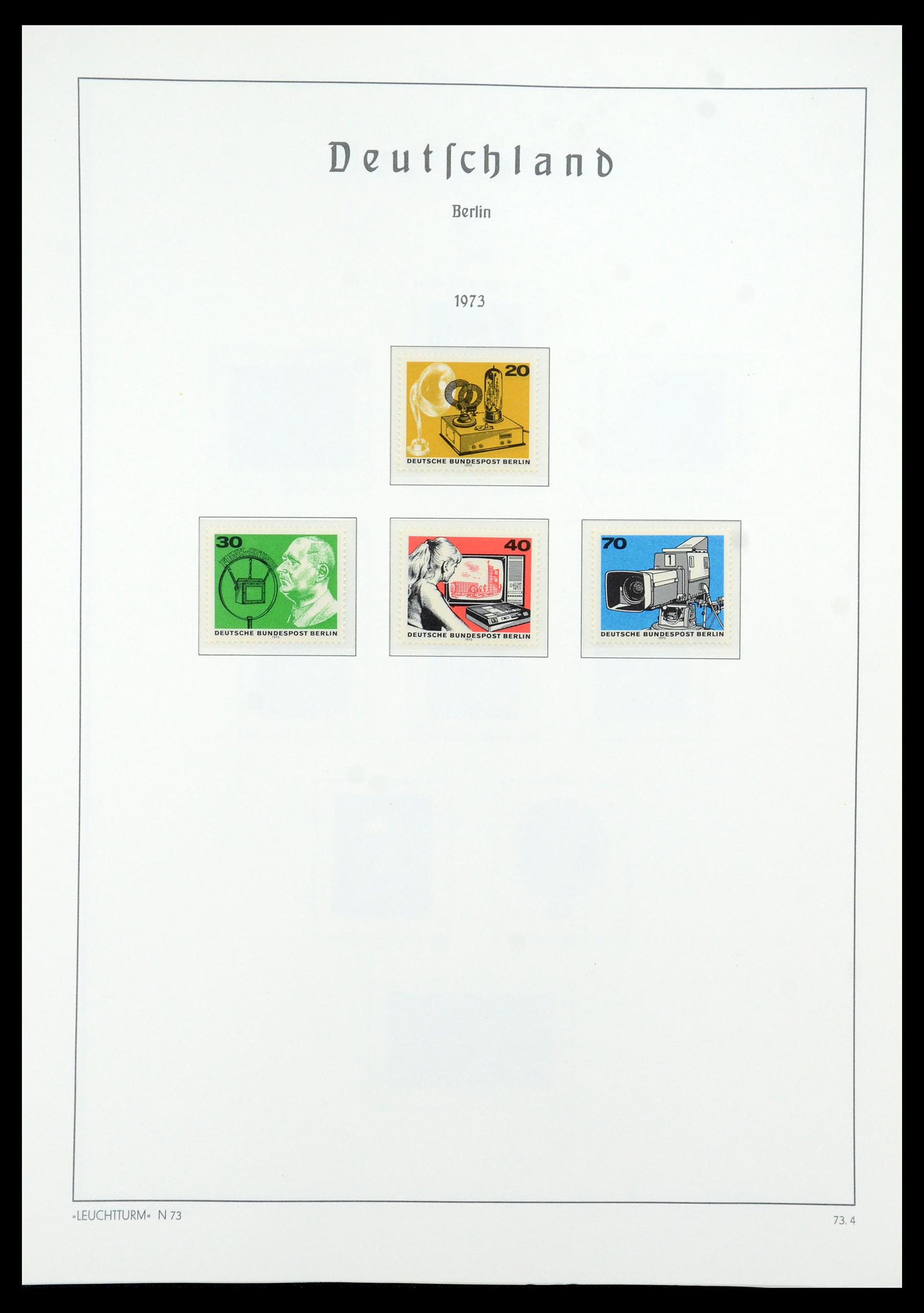 35862 042 - Postzegelverzameling 35862 Berlijn 1948-1990.