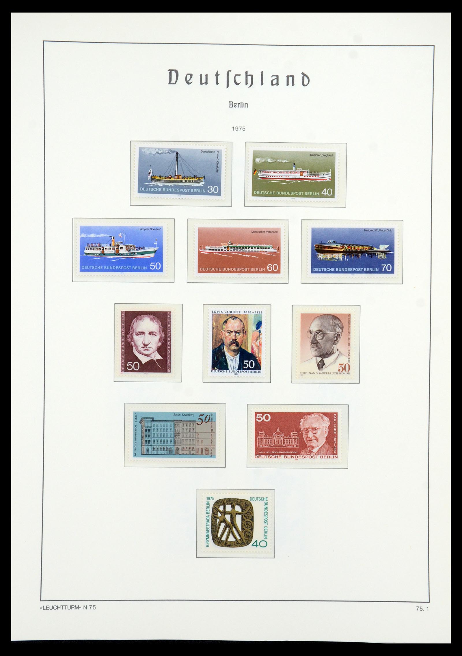 35862 044 - Stamp Collection 35862 Berlin 1948-1990.