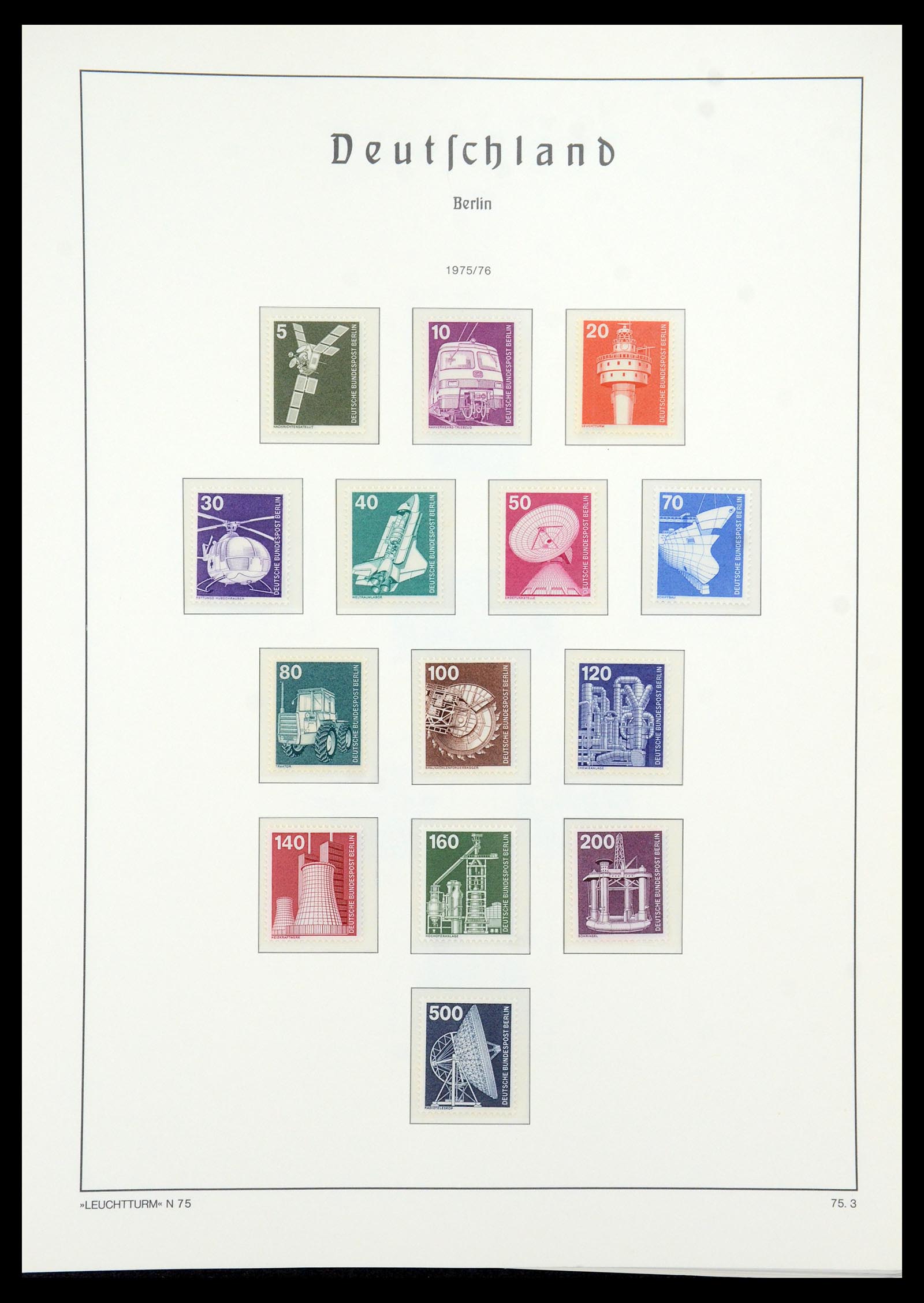 35862 046 - Postzegelverzameling 35862 Berlijn 1948-1990.