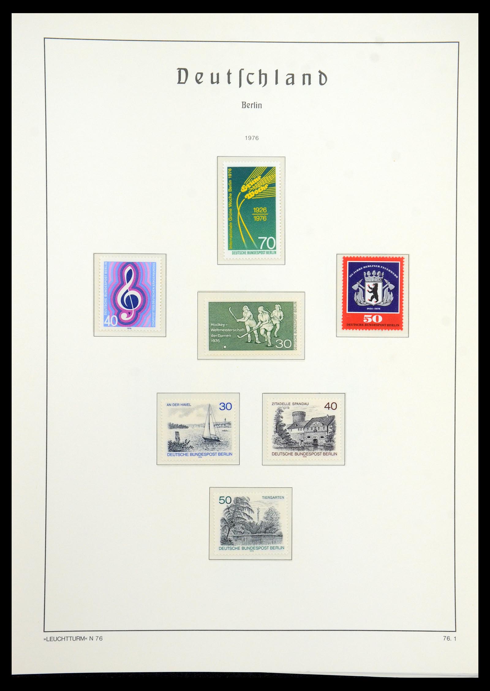 35862 047 - Postzegelverzameling 35862 Berlijn 1948-1990.