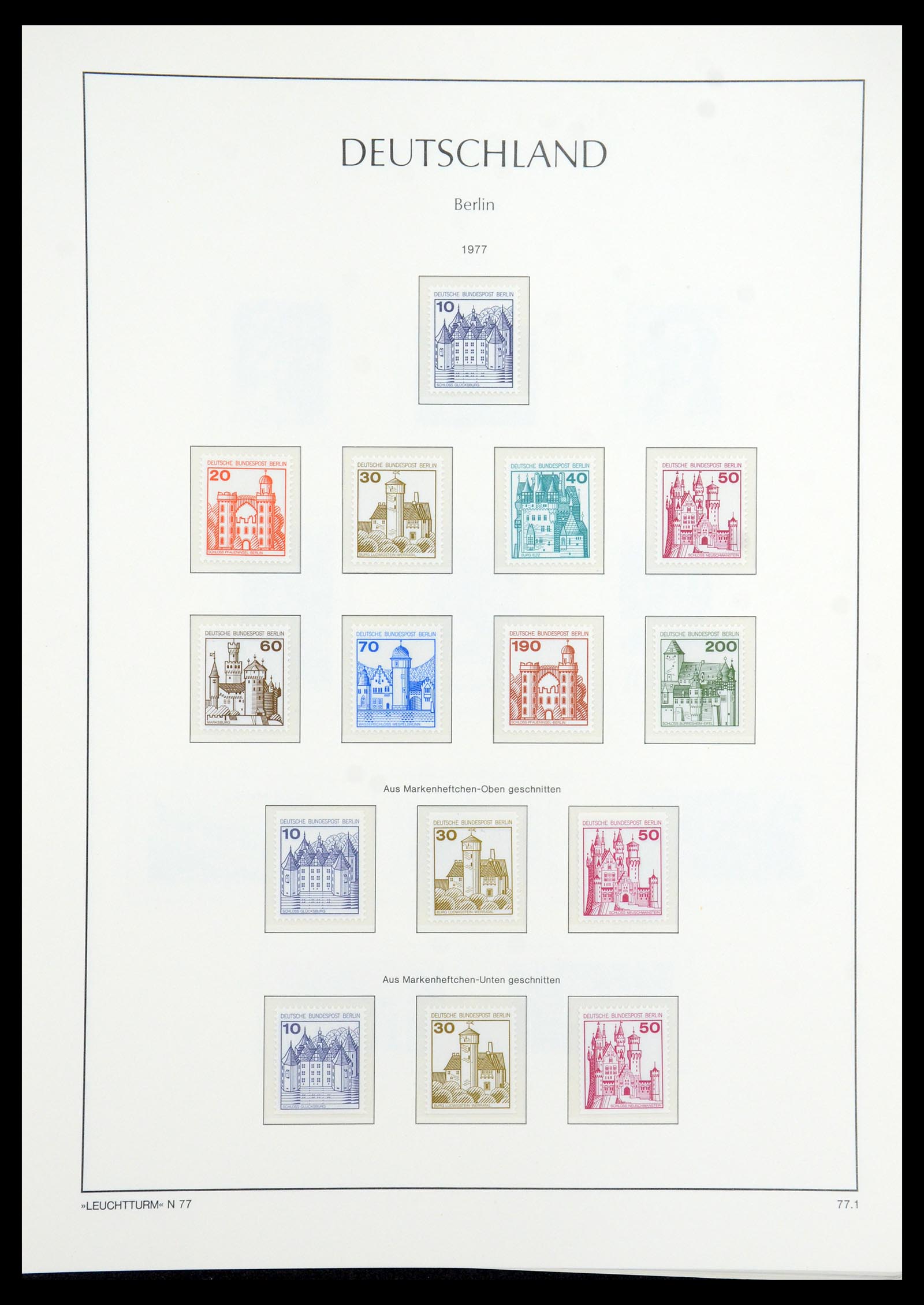 35862 050 - Postzegelverzameling 35862 Berlijn 1948-1990.